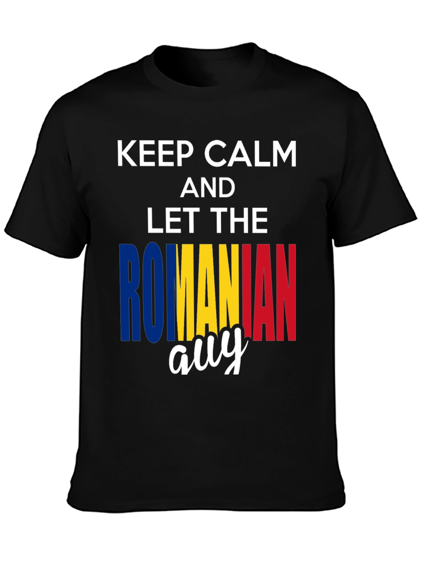 Keep Calm Romanian Guy T-Shirt
