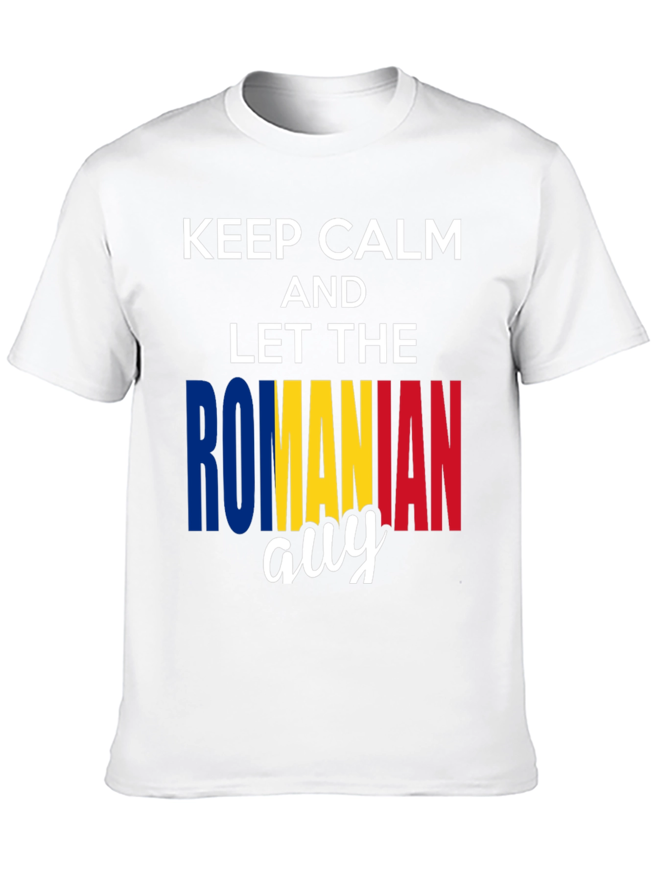 Keep Calm Romanian Guy T-Shirt