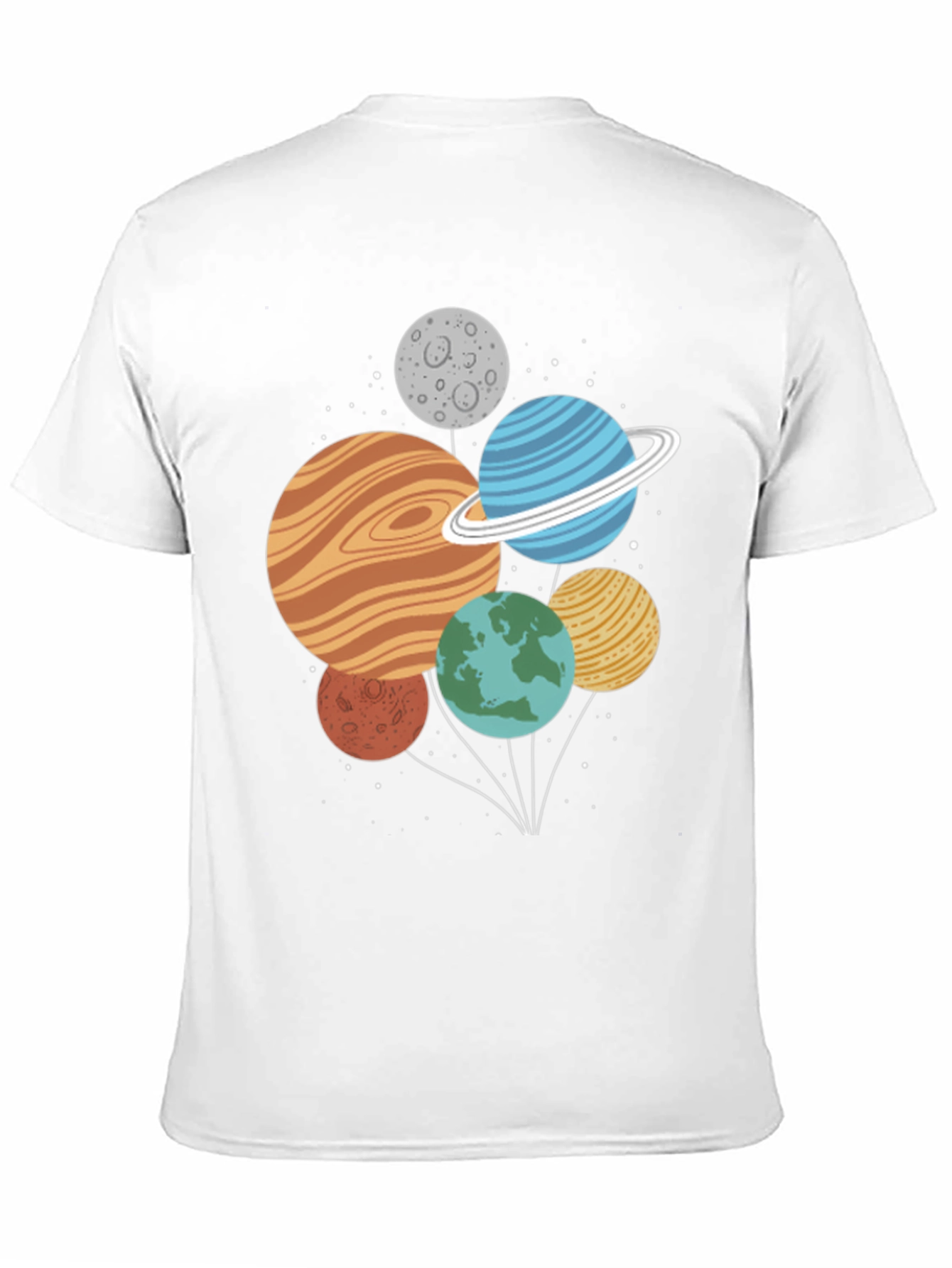 Planets Graphic T-Shirt - Space Theme