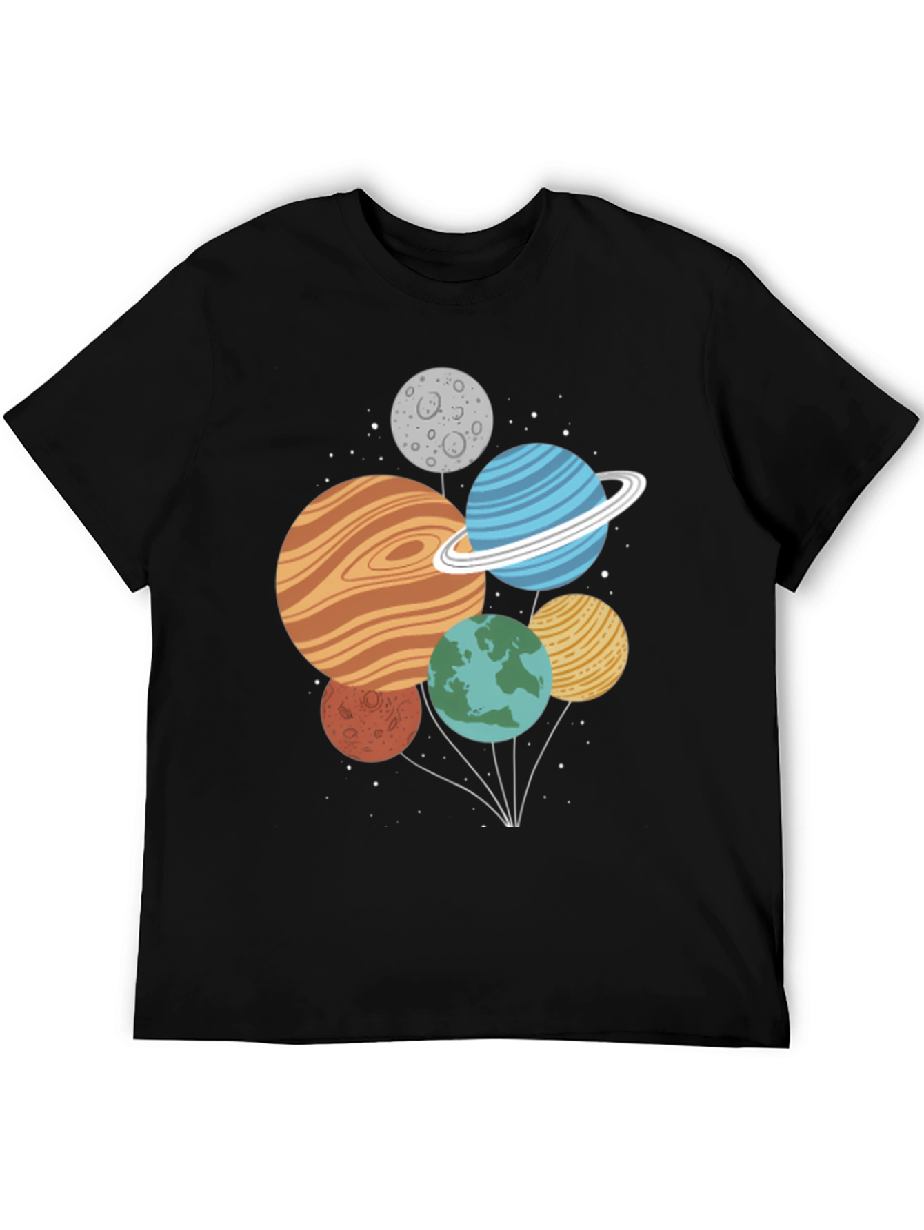 Planets Graphic T-Shirt - Space Theme