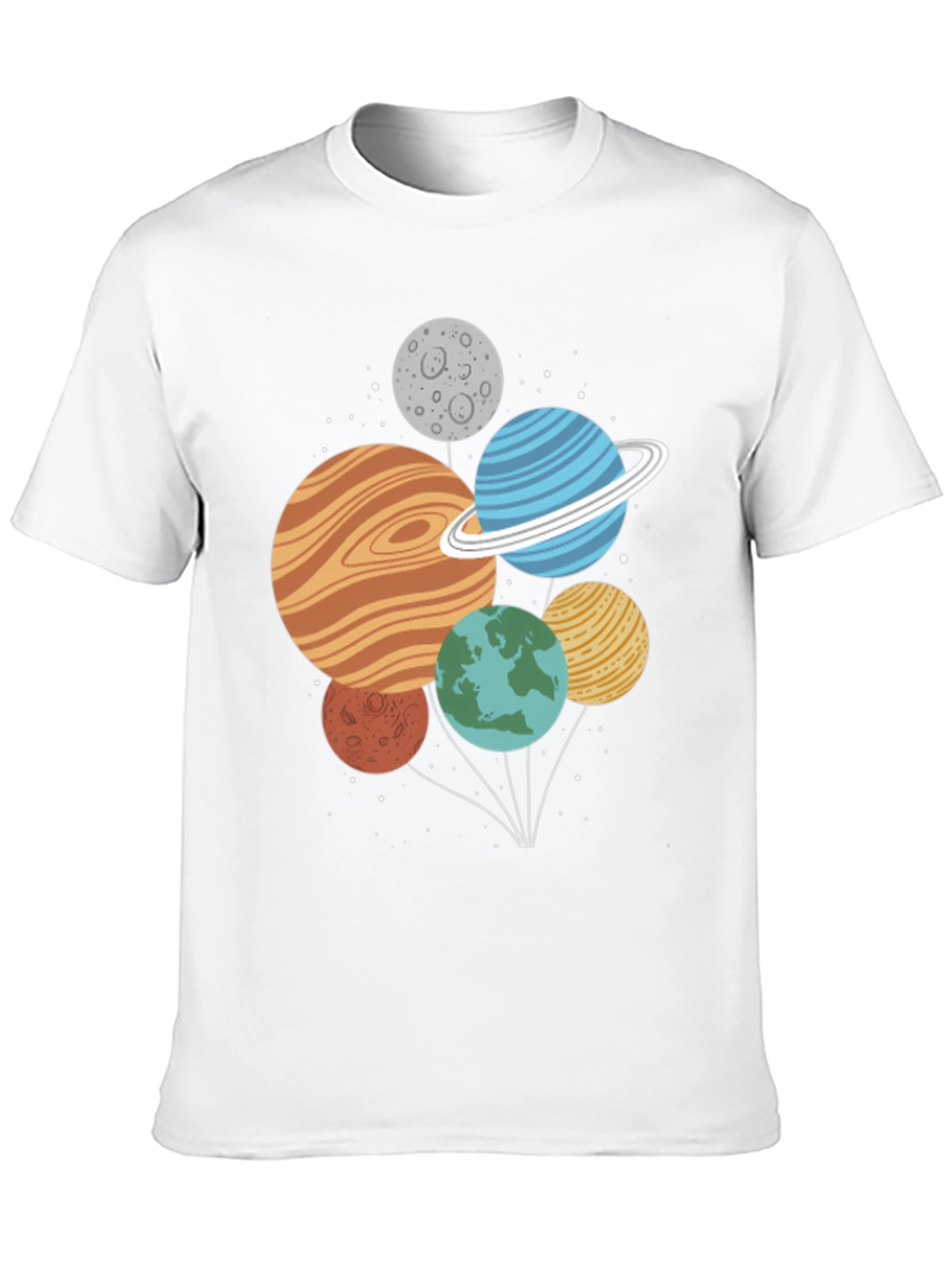 Planets Graphic T-Shirt - Space Theme