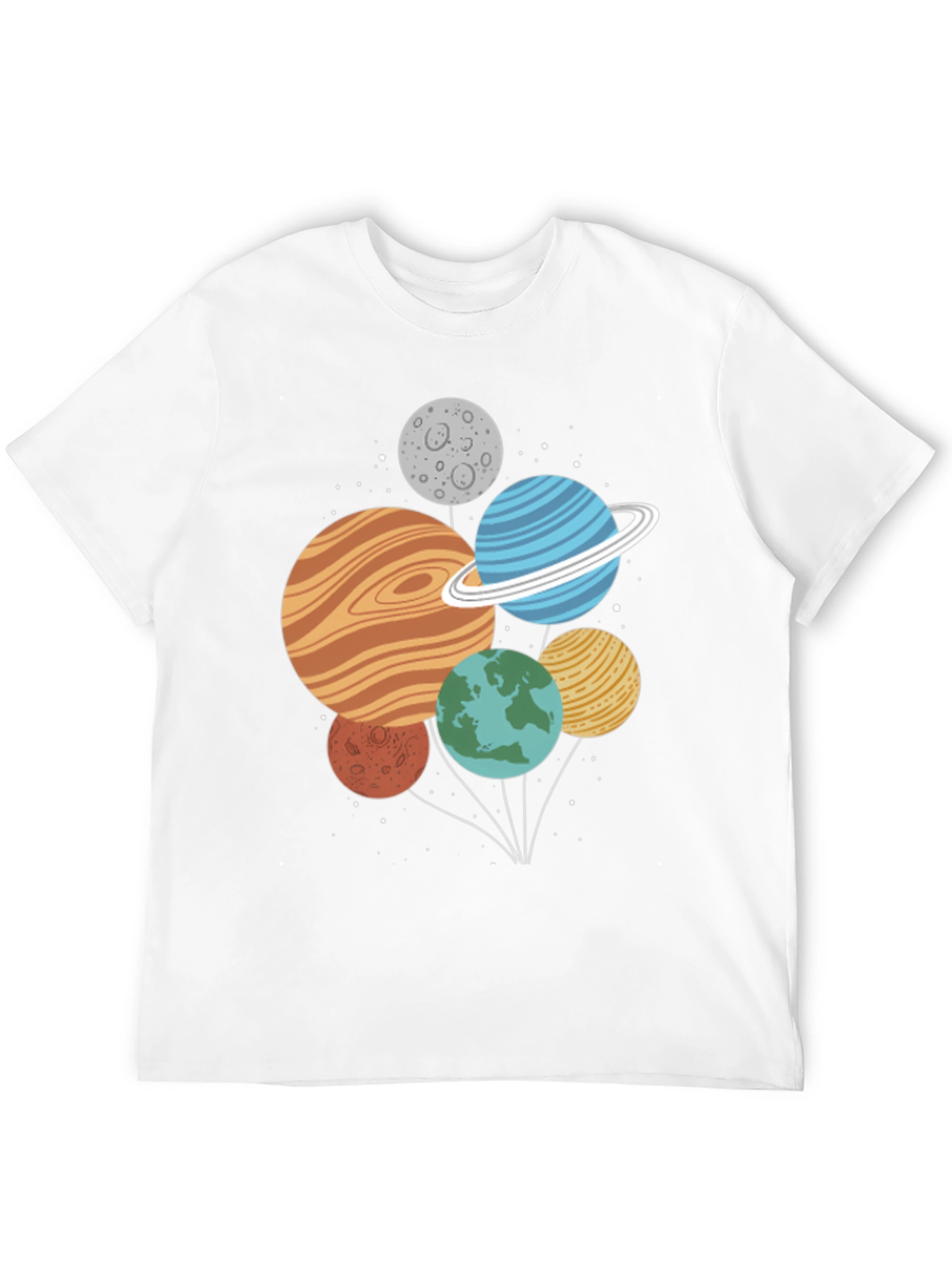 Planets Graphic T-Shirt - Space Theme