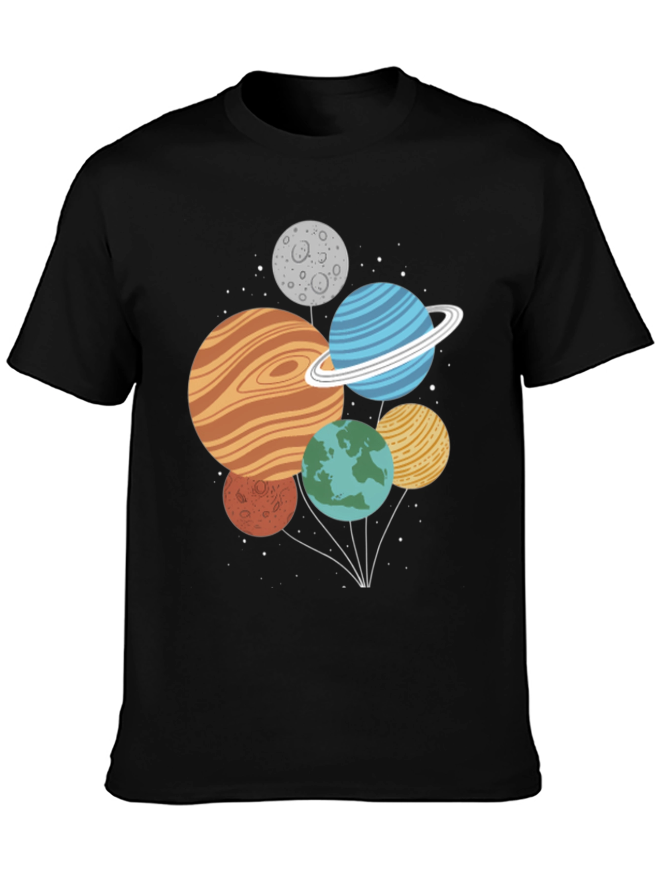 Planets Graphic T-Shirt - Space Theme
