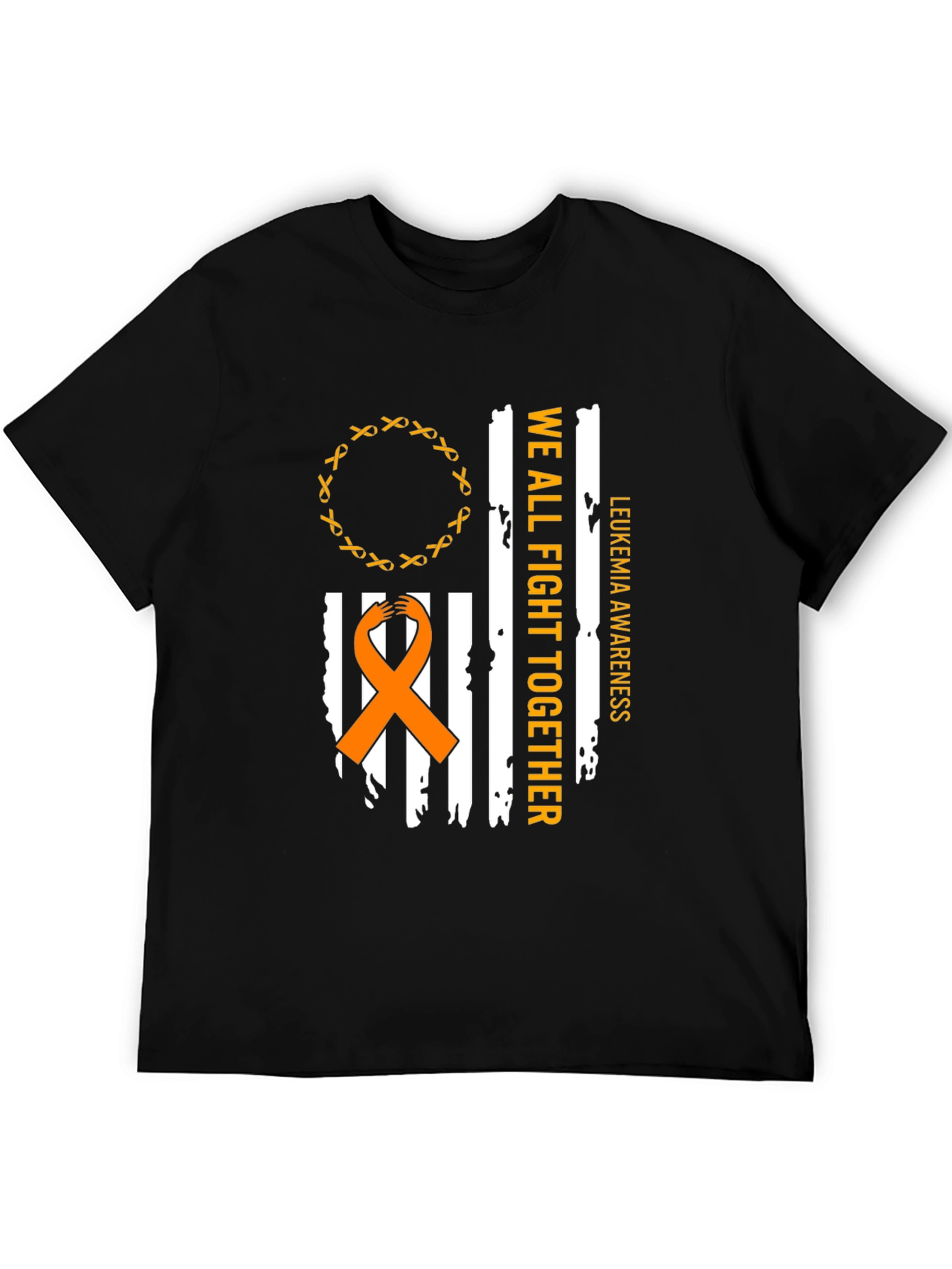 Leukemia Awareness T-Shirt - We All Fight Together