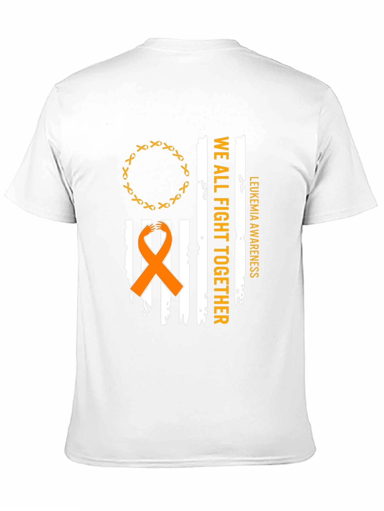 Leukemia Awareness T-Shirt - We All Fight Together