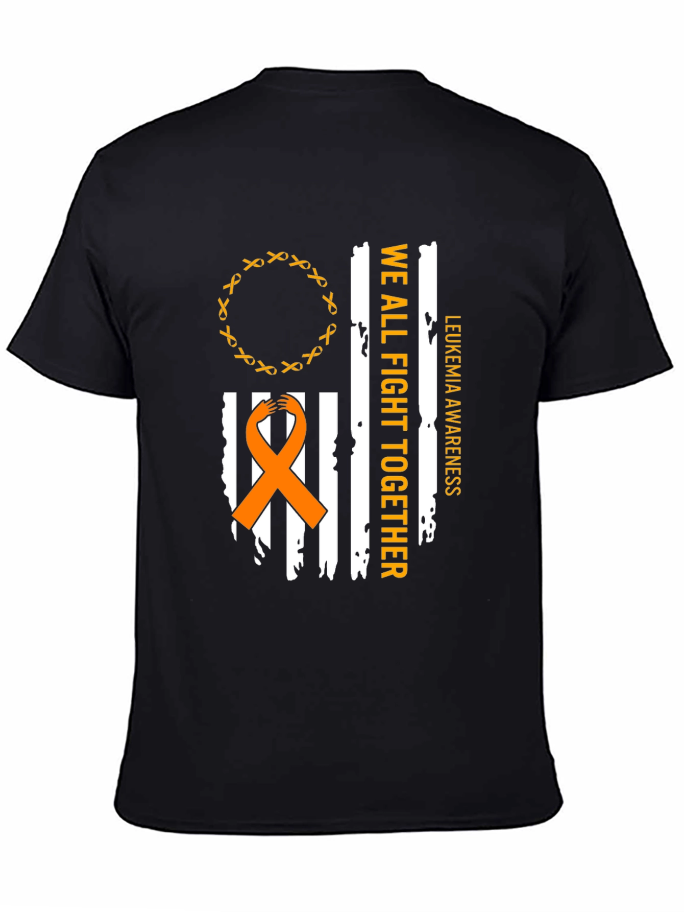 Leukemia Awareness T-Shirt - We All Fight Together