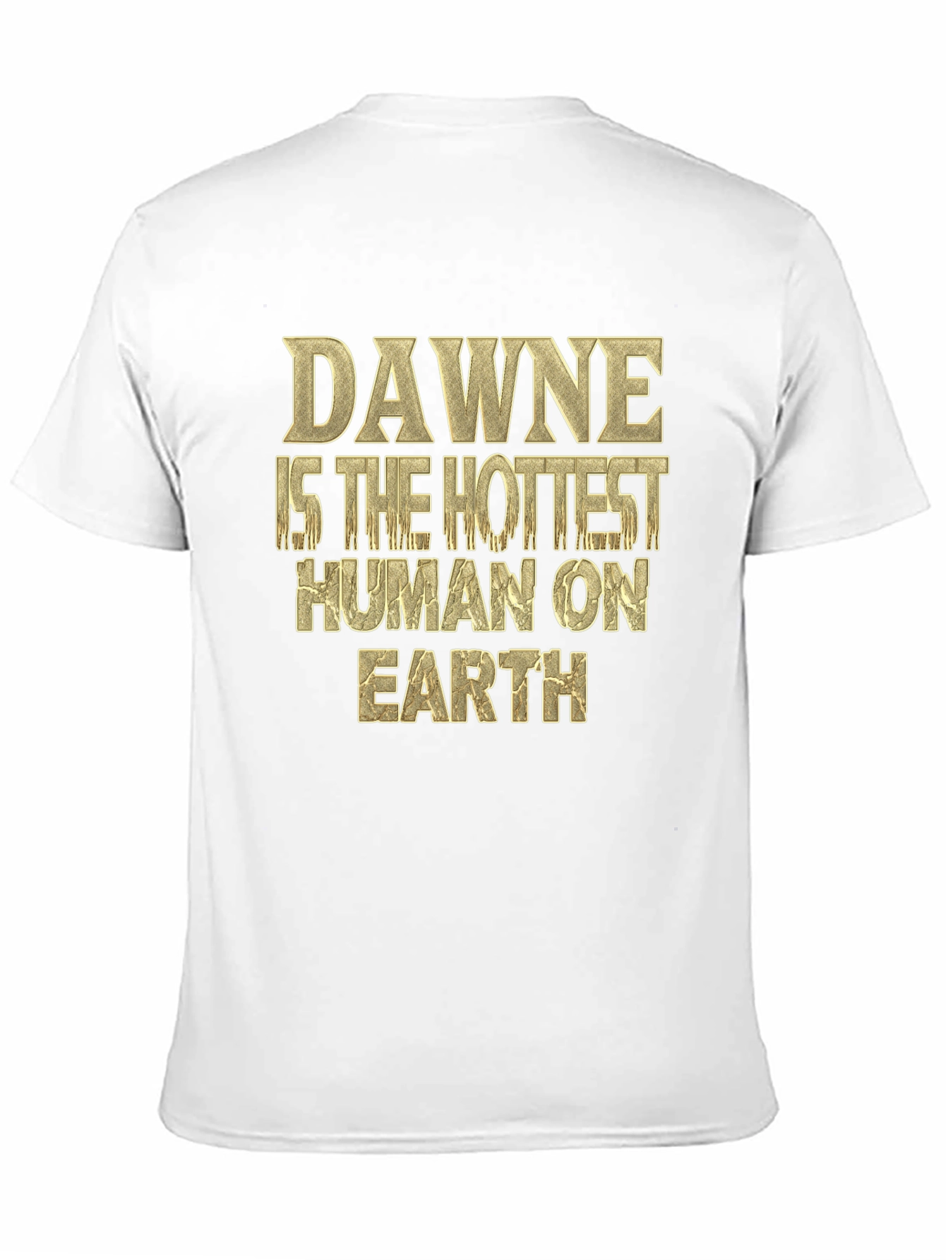 Dawne Hottest Human T-Shirt - Black Tee