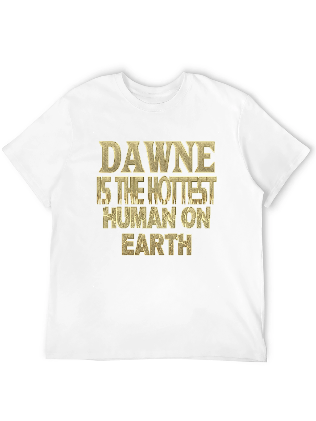 Dawne Hottest Human T-Shirt - Black Tee
