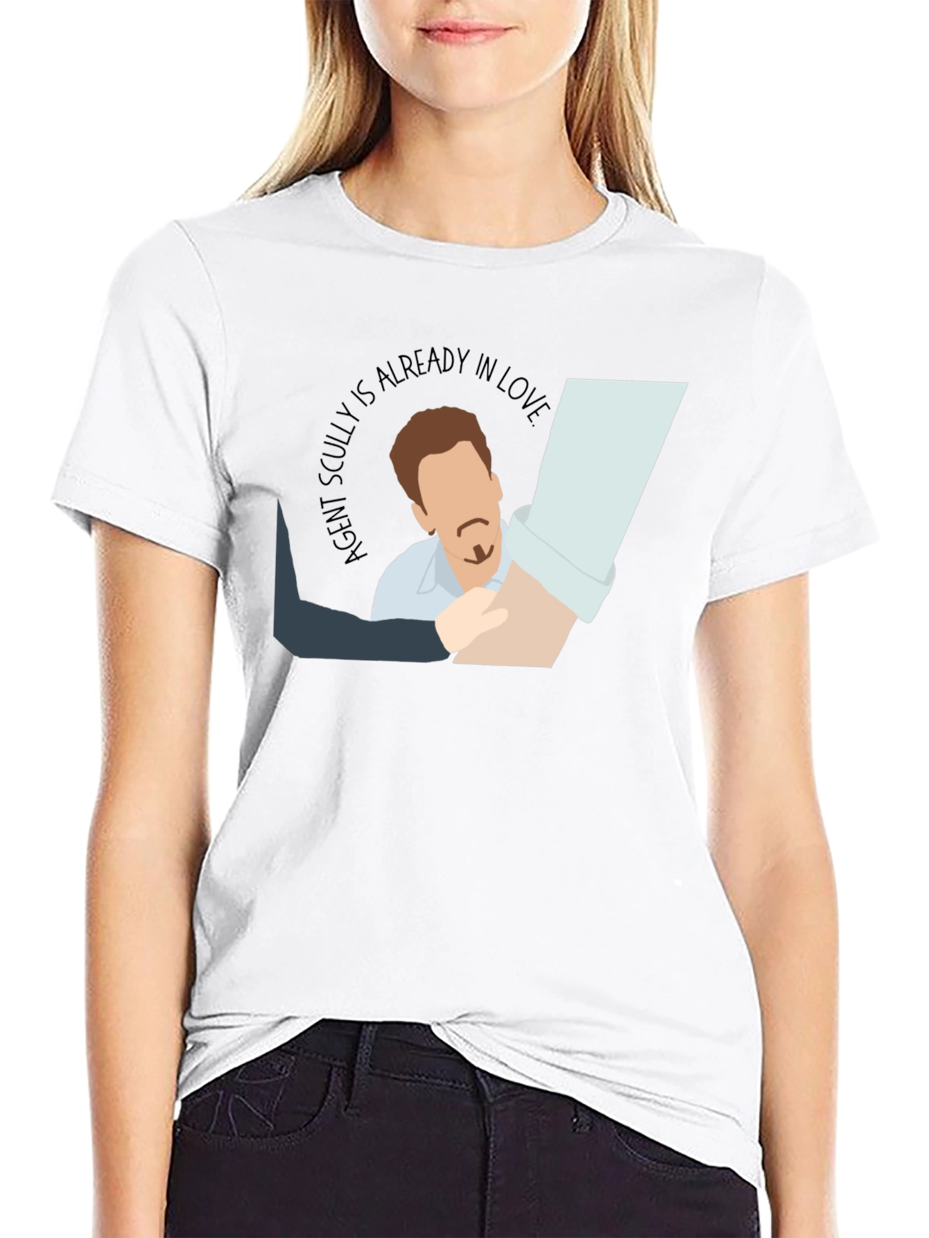 Agent Scully In Love T-Shirt