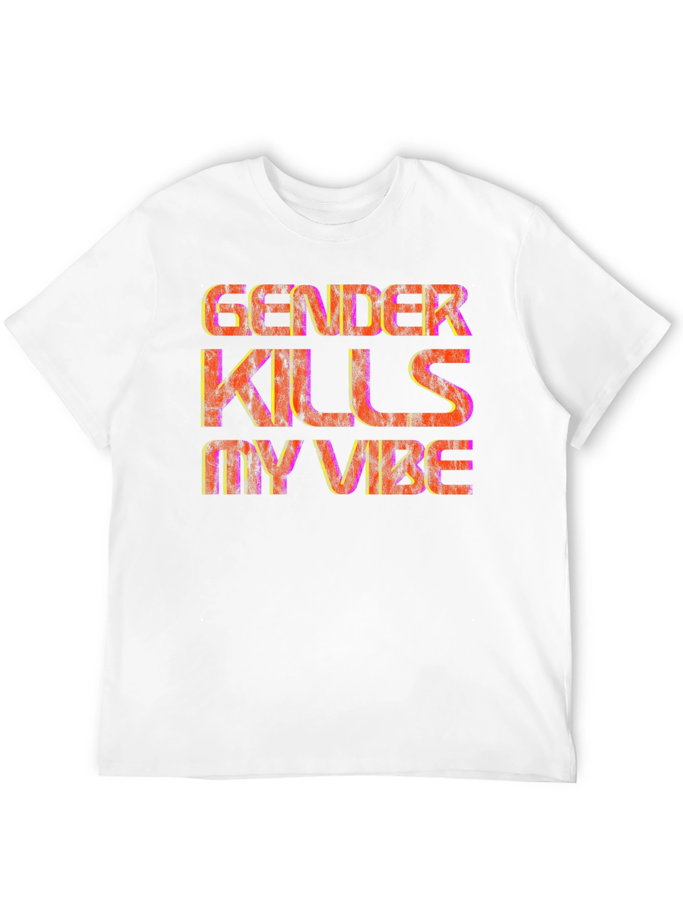 Gender Kills My Vibe Graphic T-Shirt