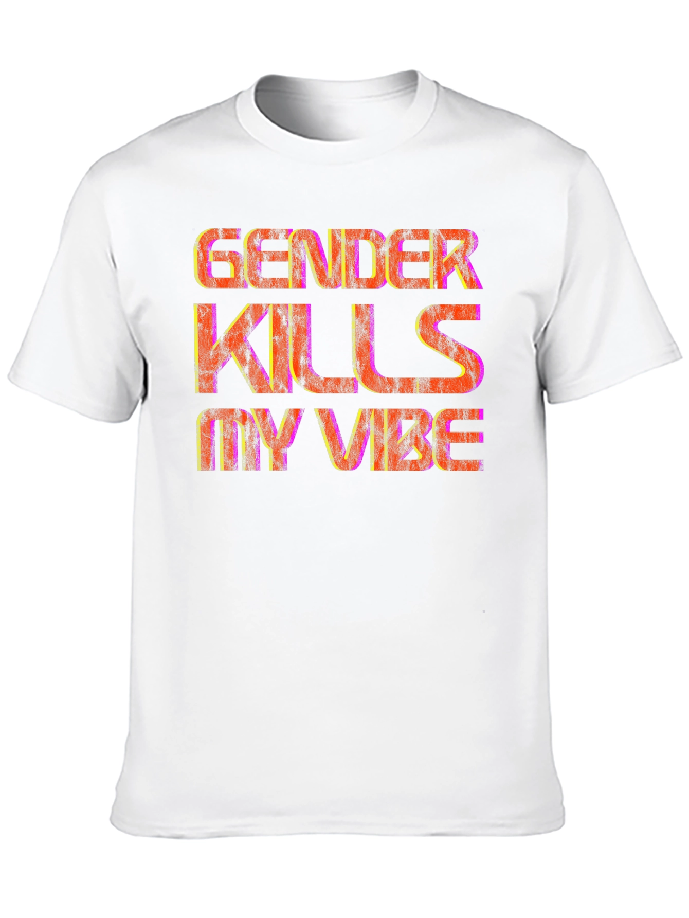 Gender Kills My Vibe Graphic T-Shirt