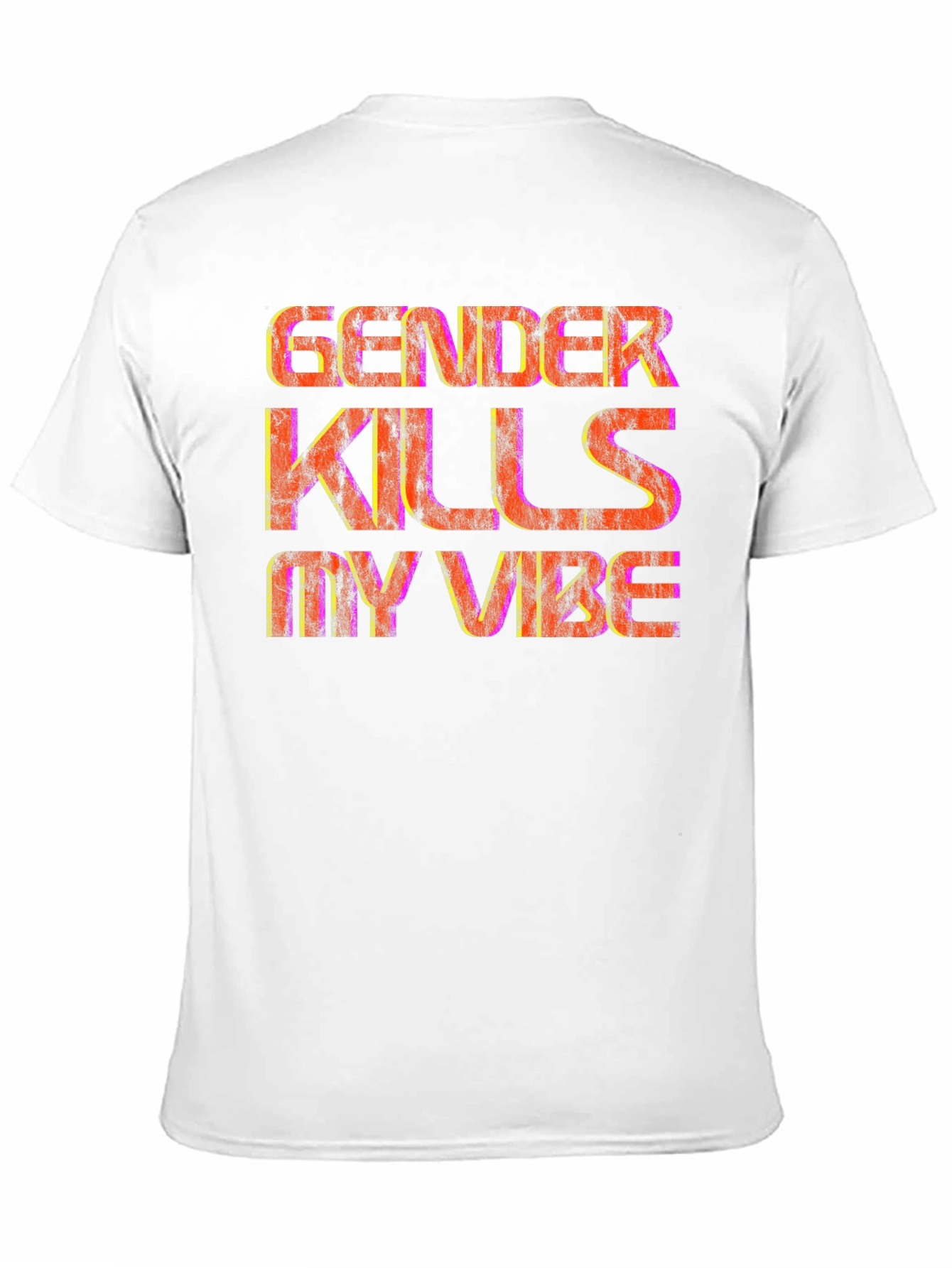 Gender Kills My Vibe Graphic T-Shirt