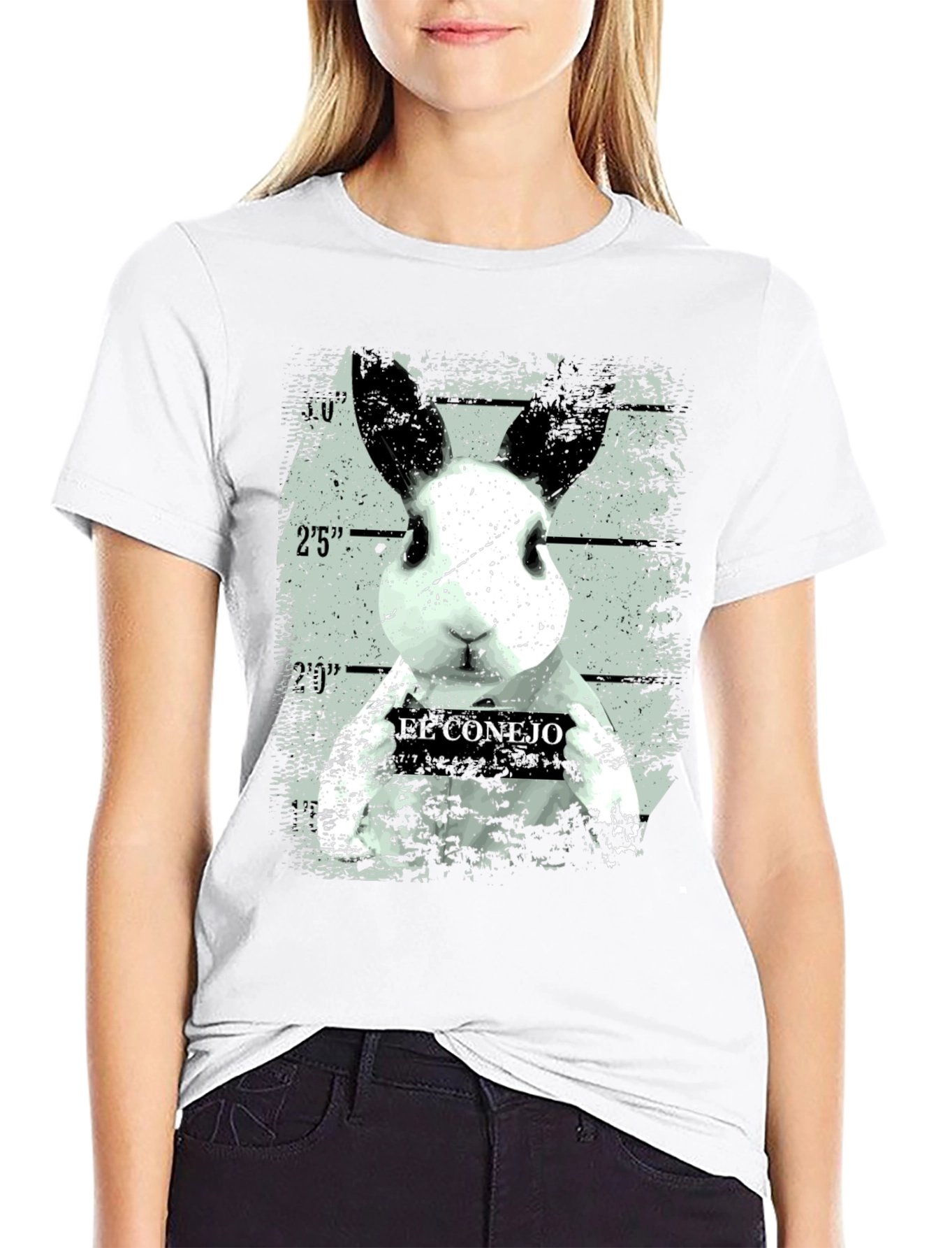 El Conejo Mugshot T-Shirt
