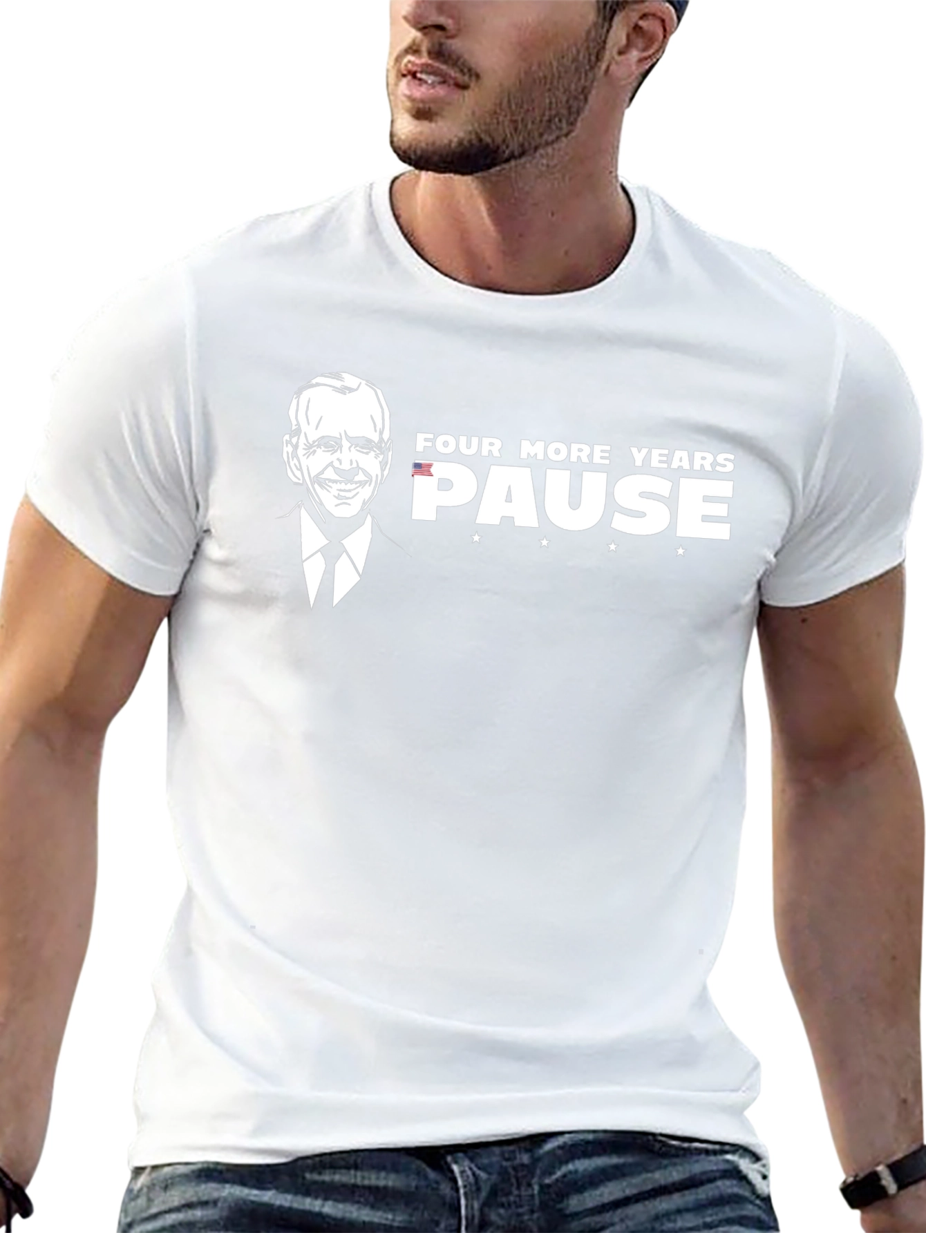 Four More Years? Pause T-Shirt