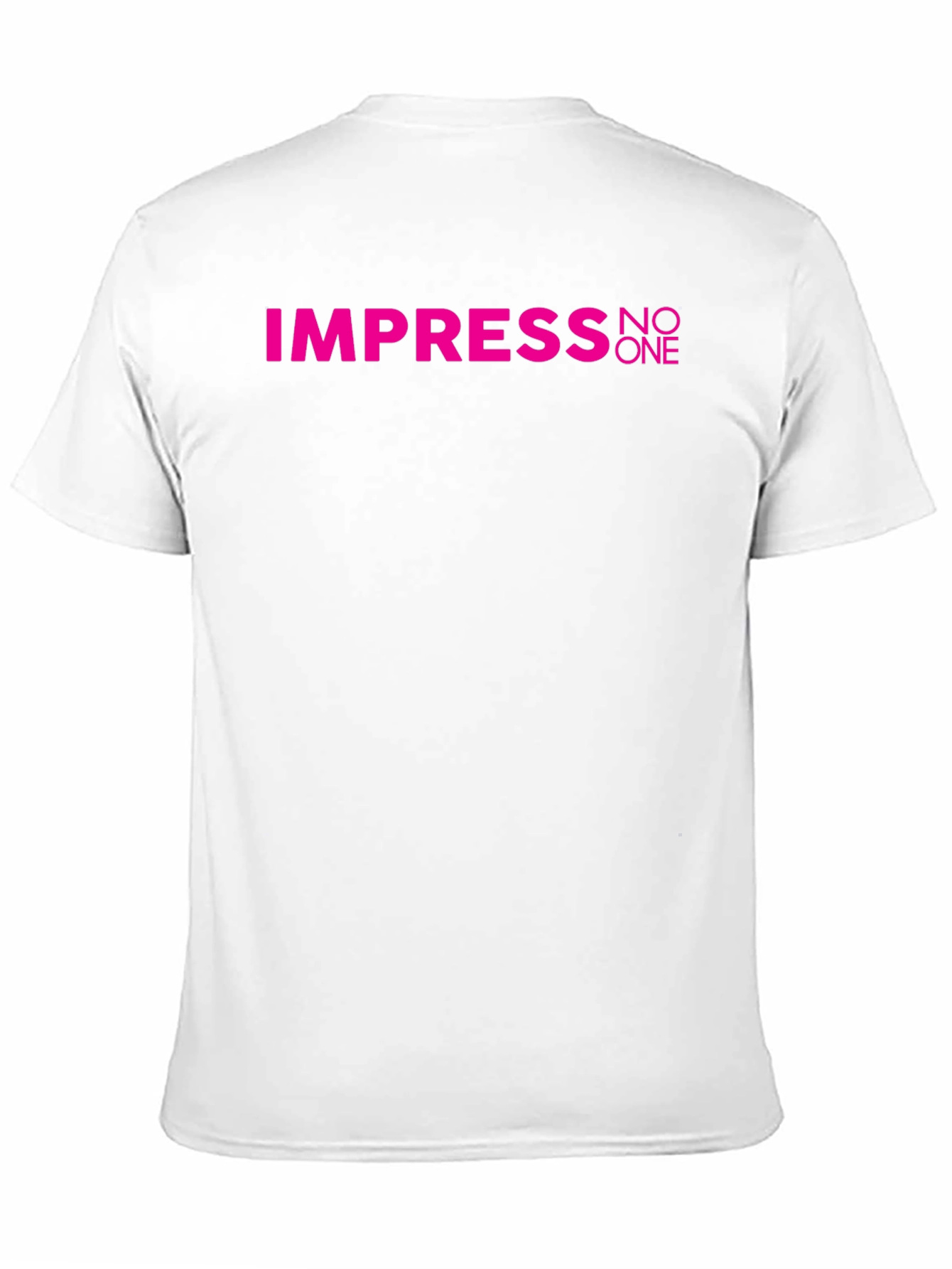 Impress No One Black Graphic T-Shirt
