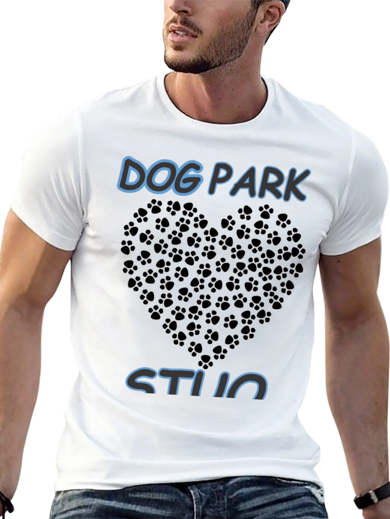 Dog Park Studio Black Crewneck T-shirt