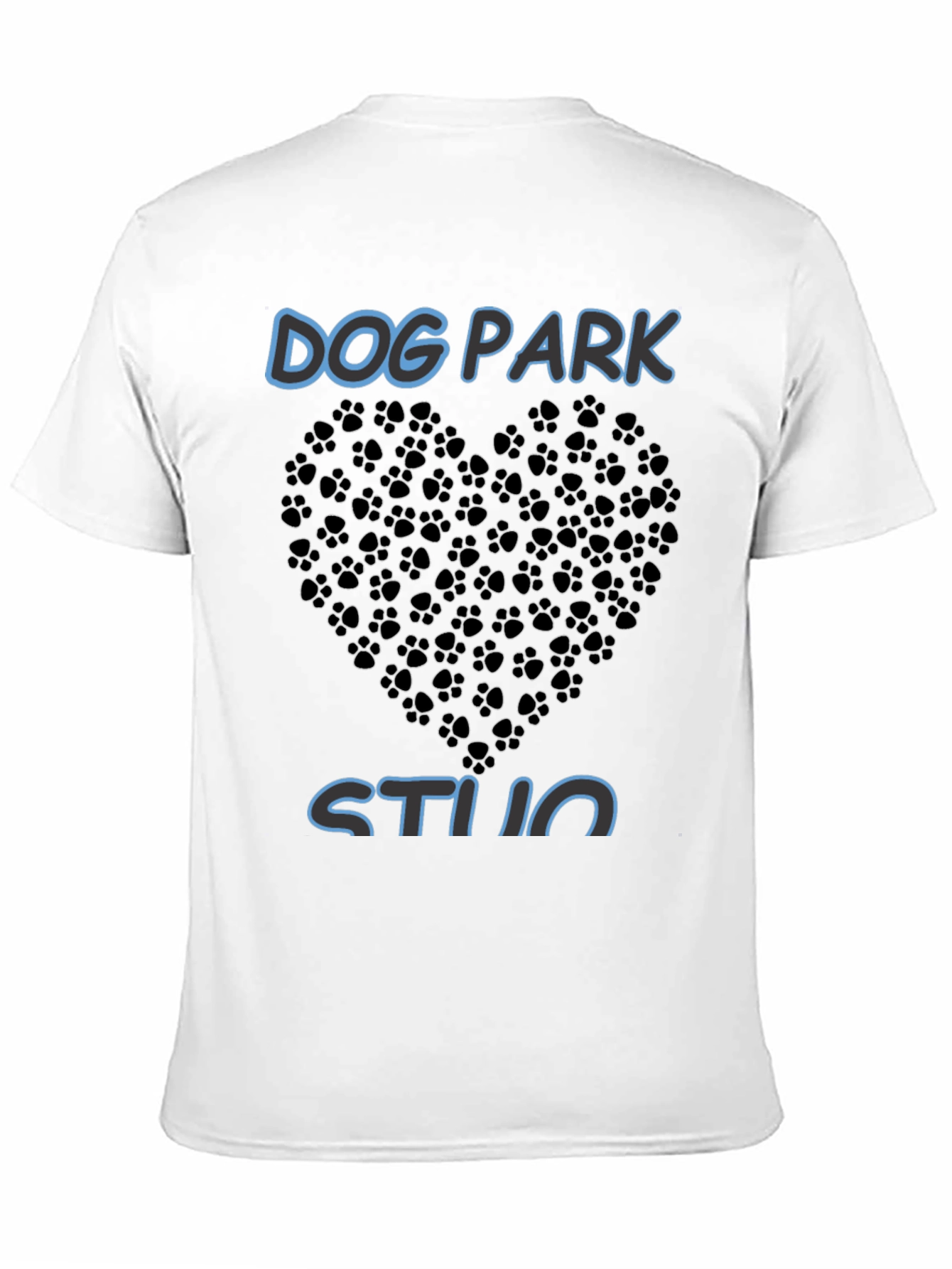 Dog Park Studio Black Crewneck T-shirt