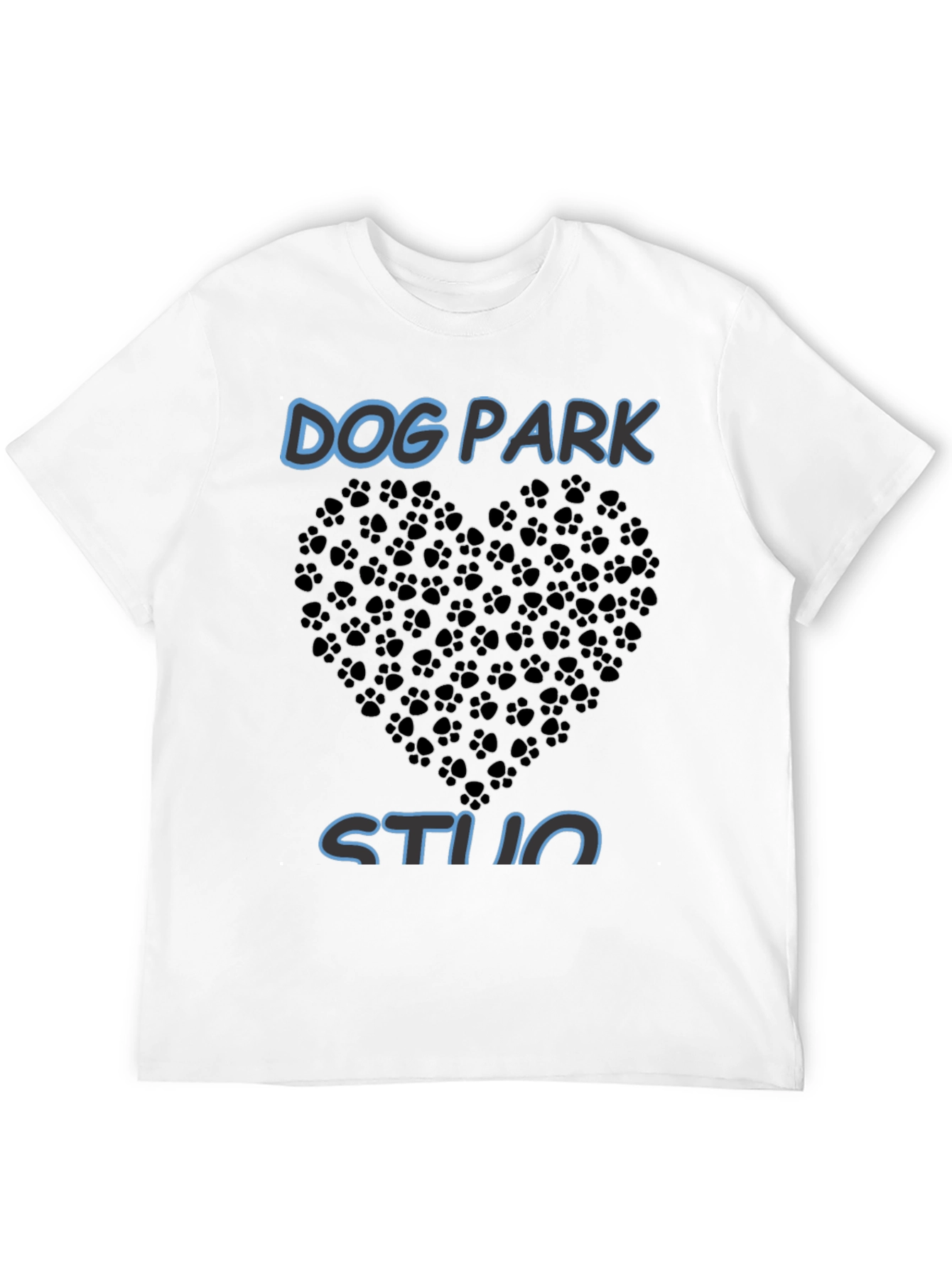 Dog Park Studio Black Crewneck T-shirt