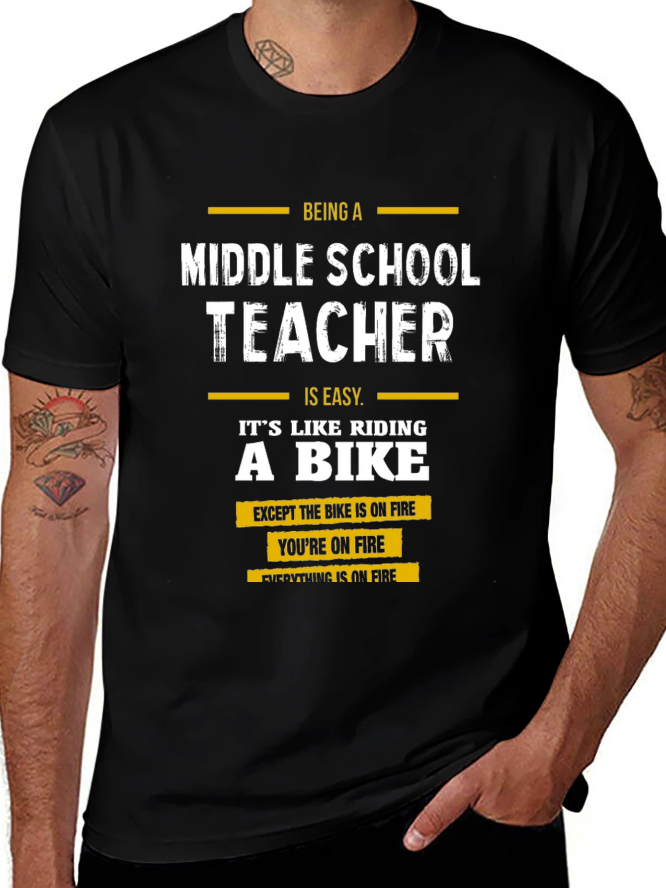 Middle School Teacher Funny T-Shirt