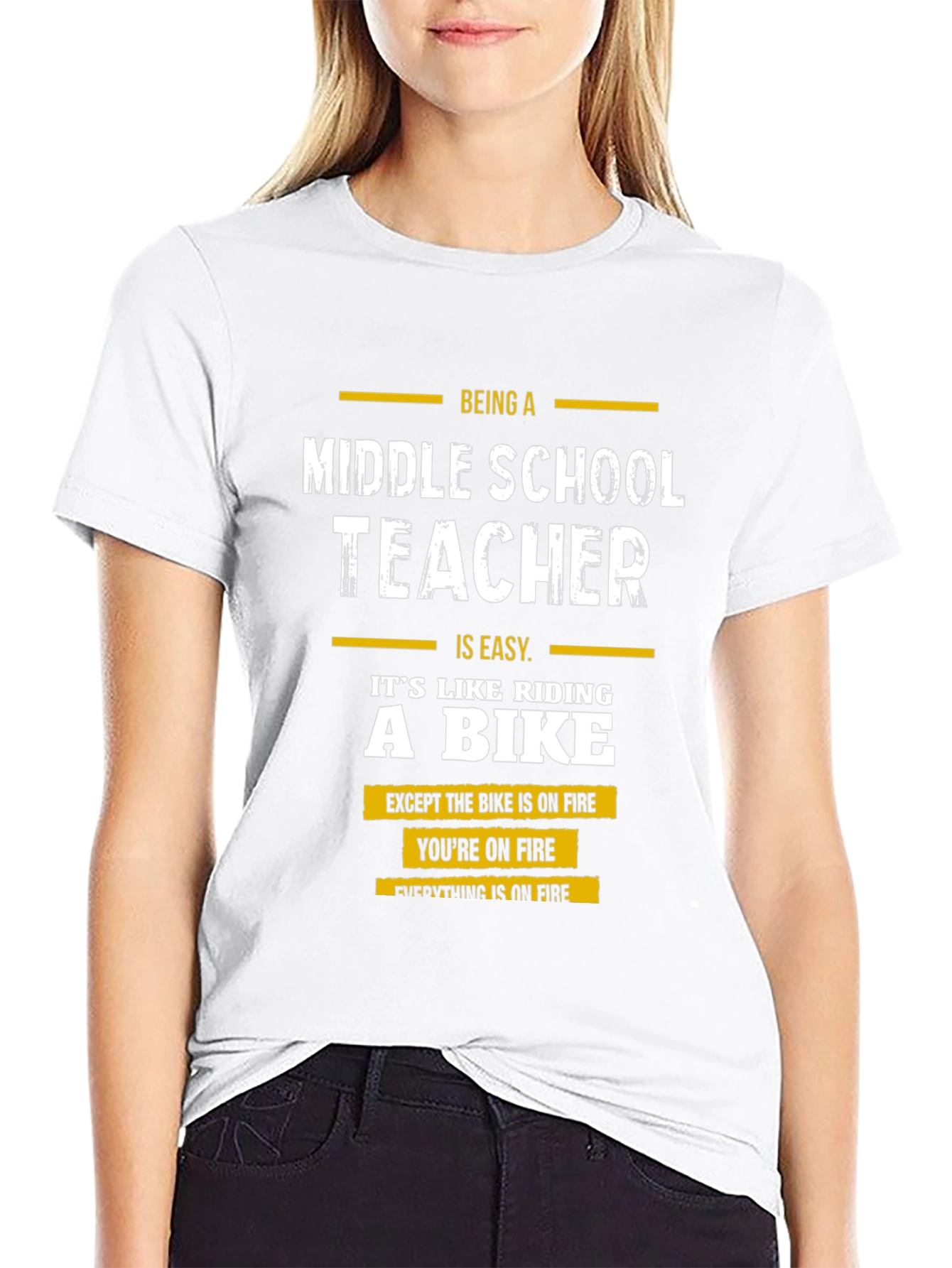Middle School Teacher Funny T-Shirt