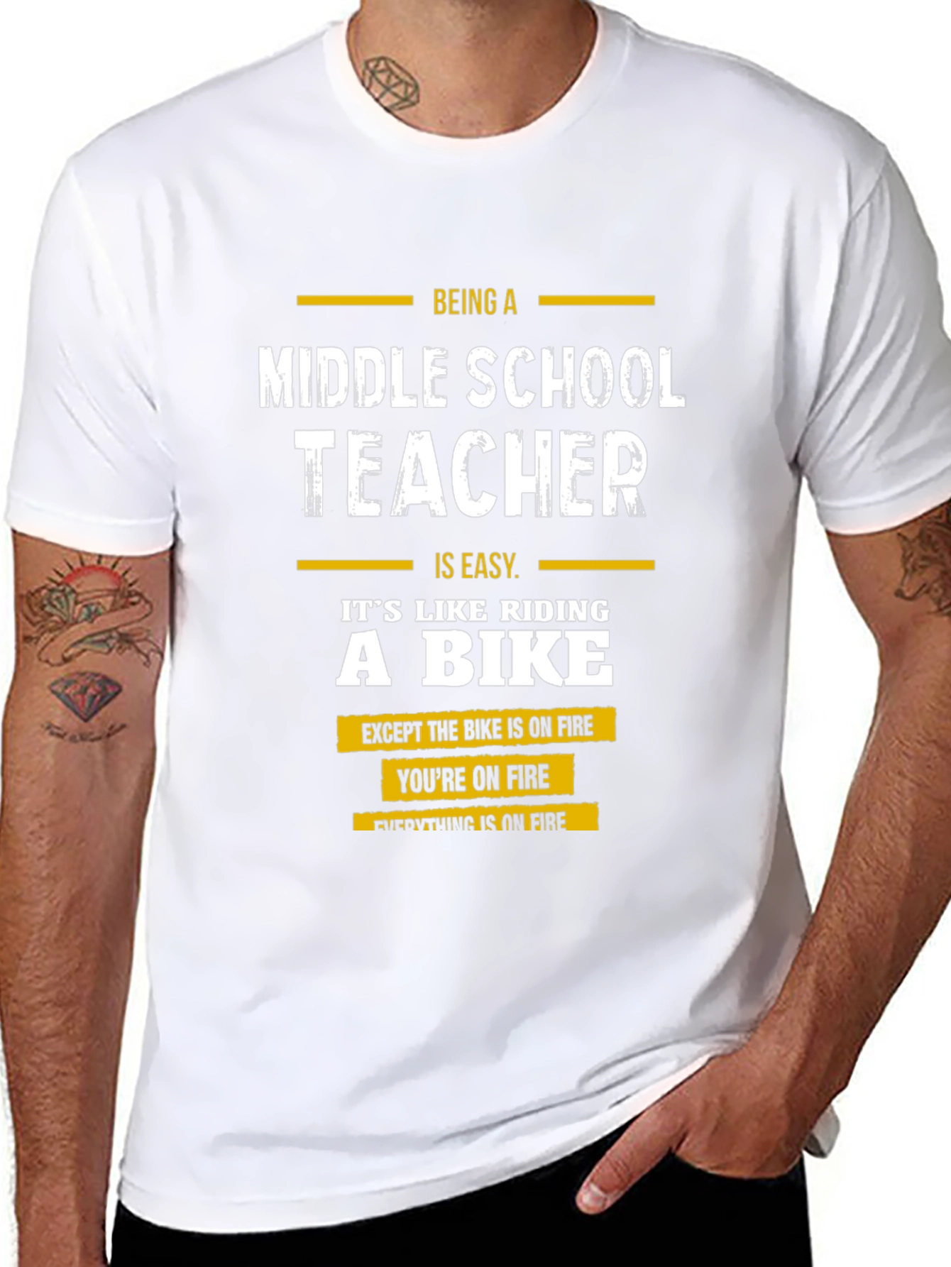 Middle School Teacher Funny T-Shirt