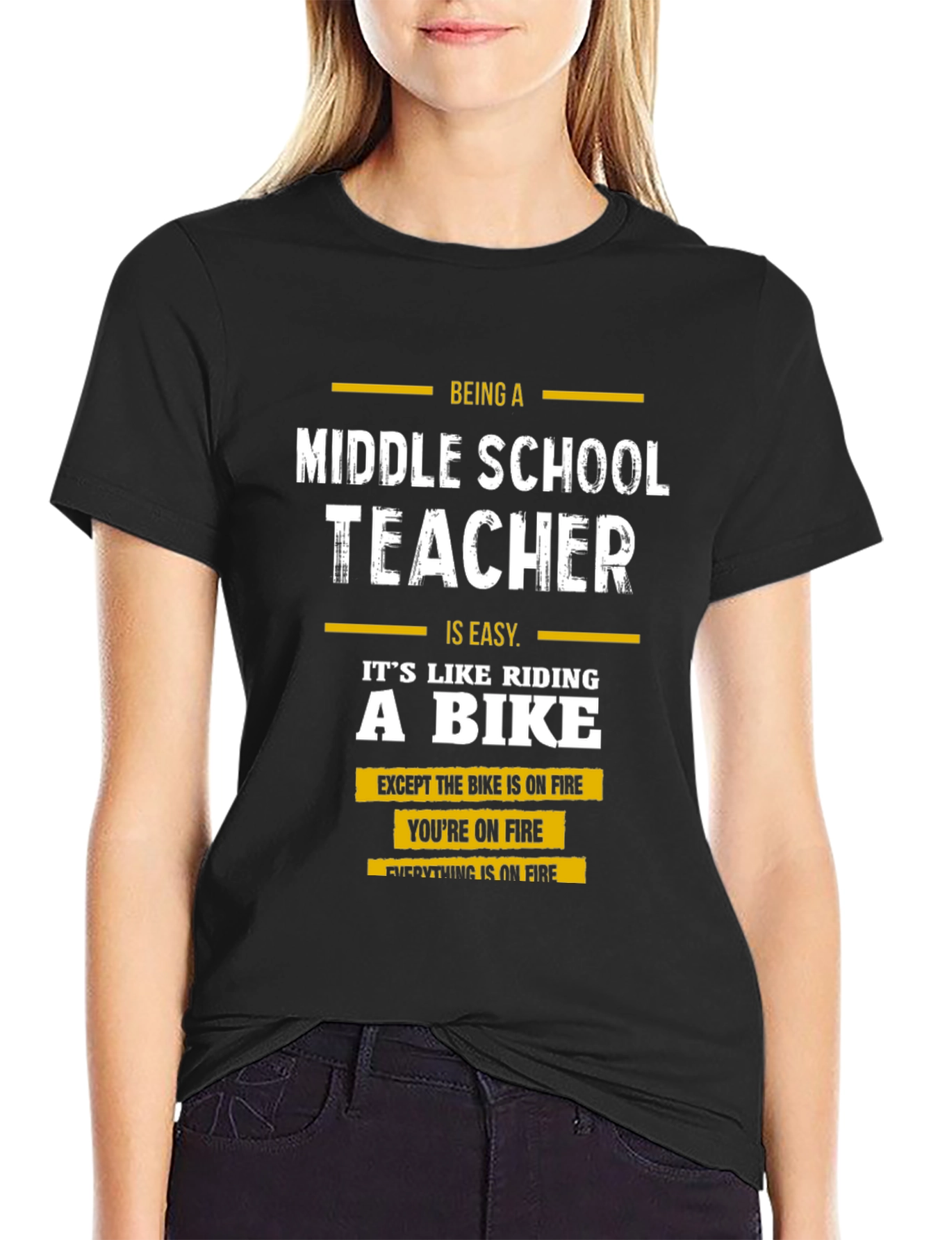 Middle School Teacher Funny T-Shirt