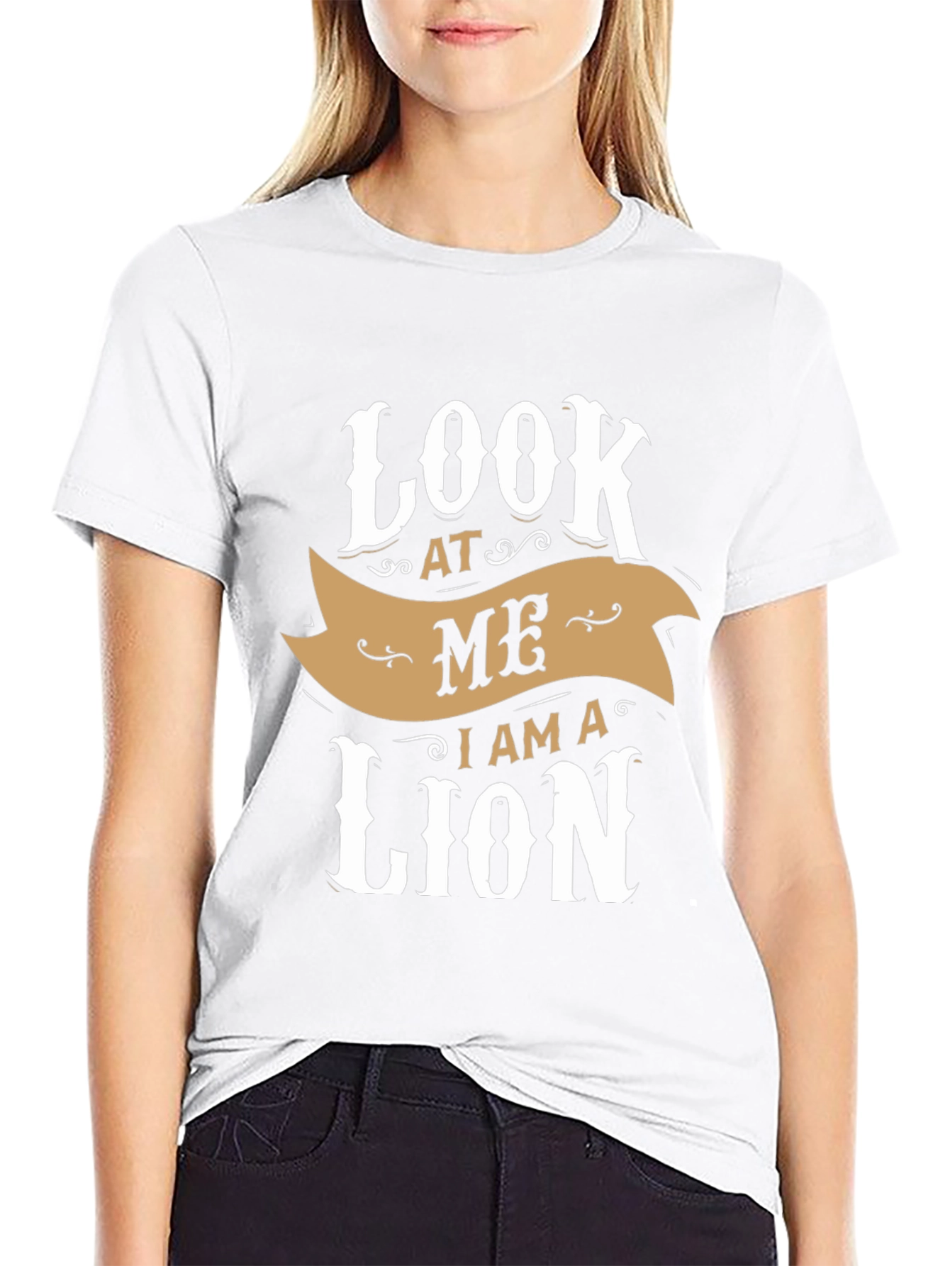Look At Me I Am A Lion Graphic T-Shirt