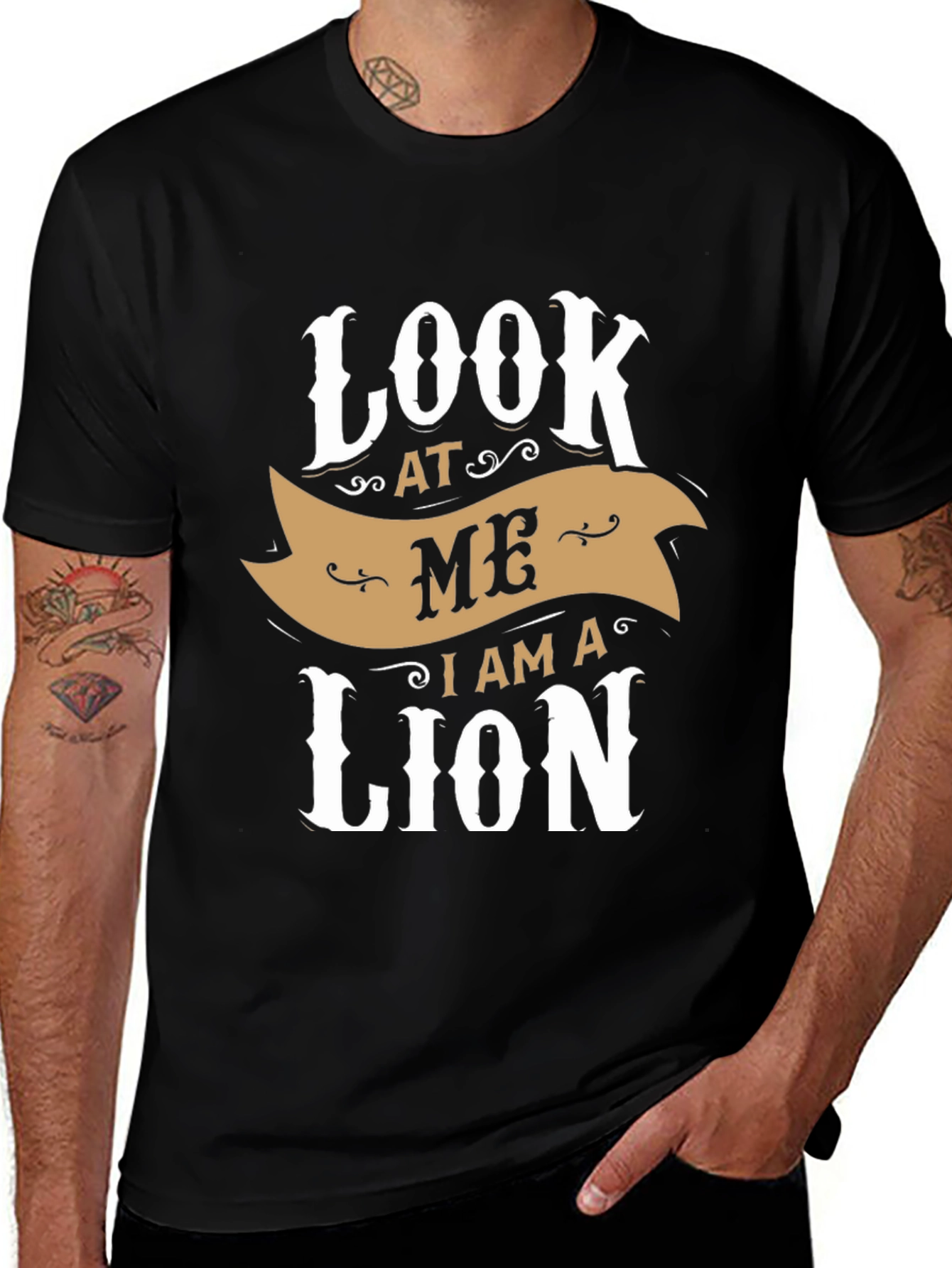Look At Me I Am A Lion Graphic T-Shirt
