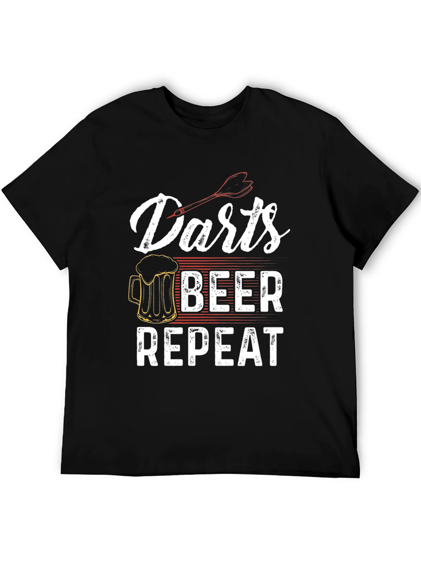 Darts Beer Repeat Graphic Tee