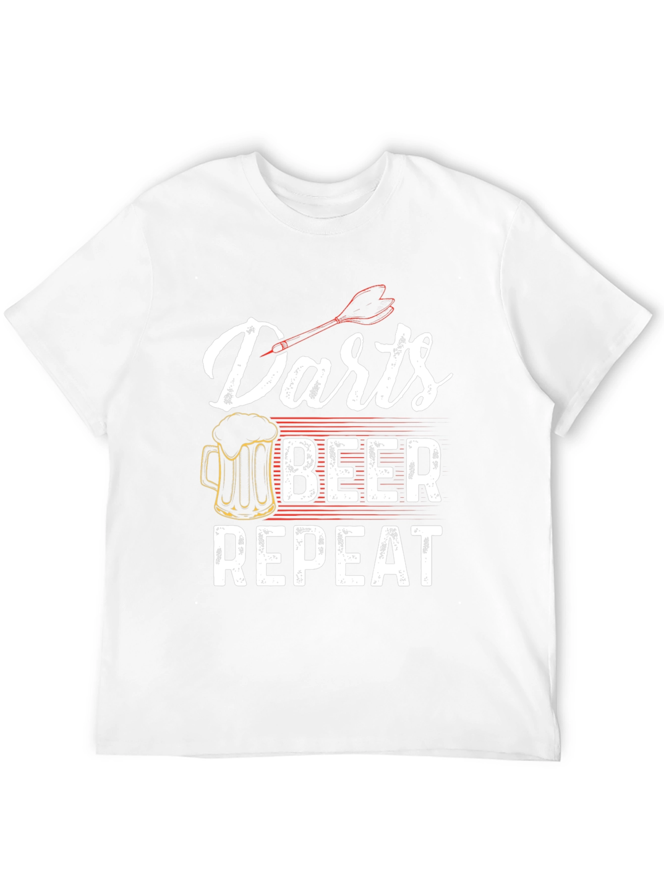 Darts Beer Repeat Graphic Tee