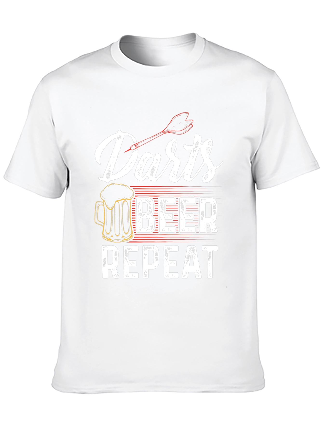 Darts Beer Repeat Graphic Tee