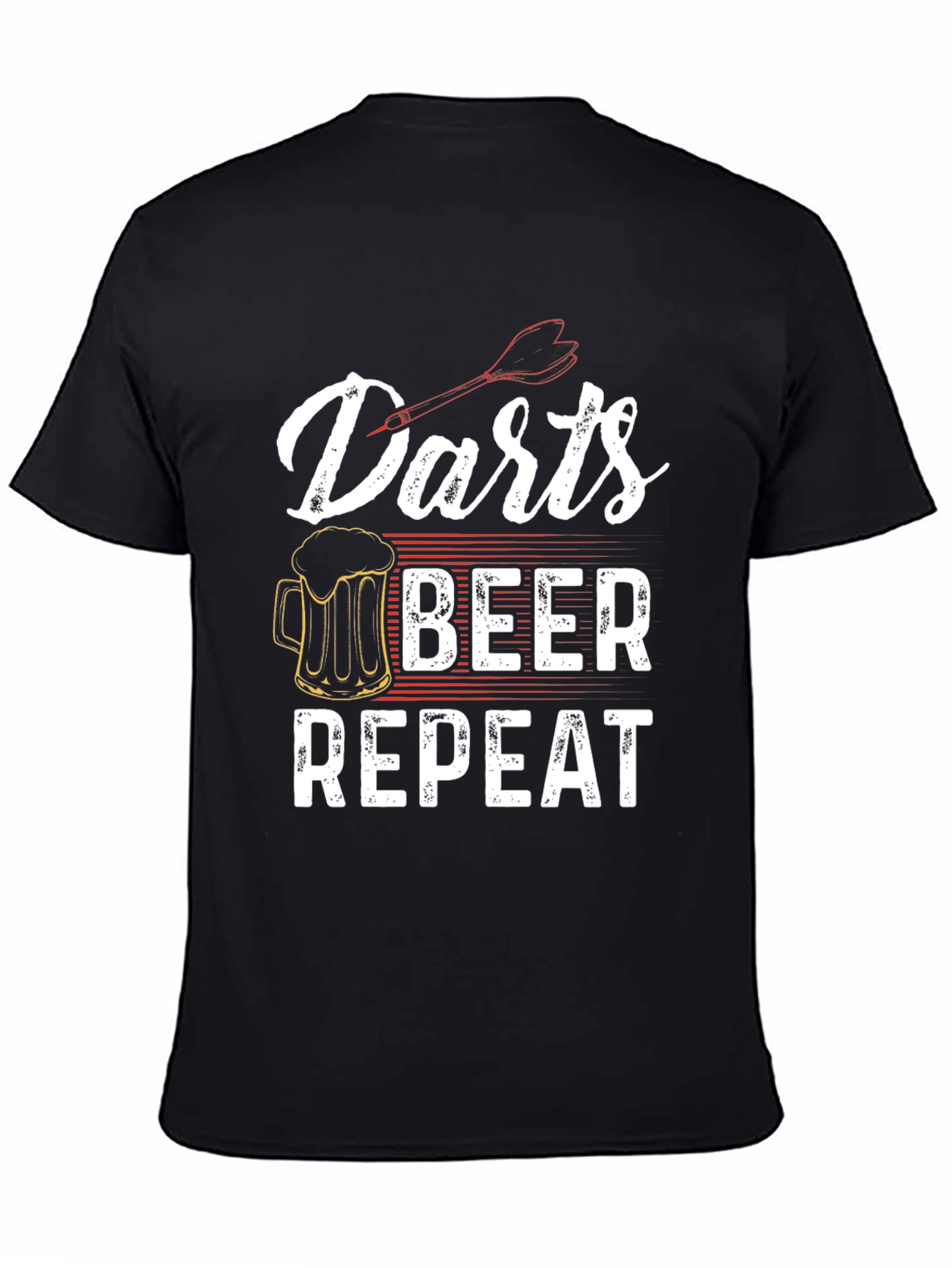 Darts Beer Repeat Graphic Tee