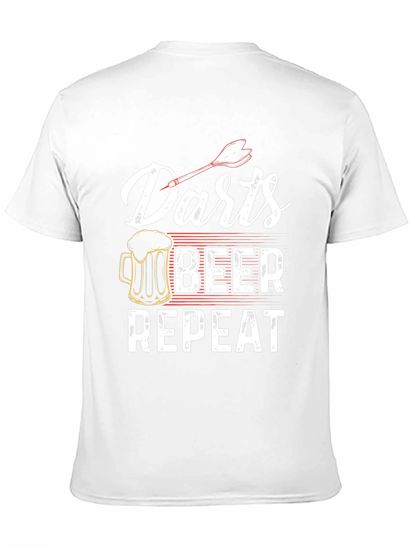 Darts Beer Repeat Graphic Tee