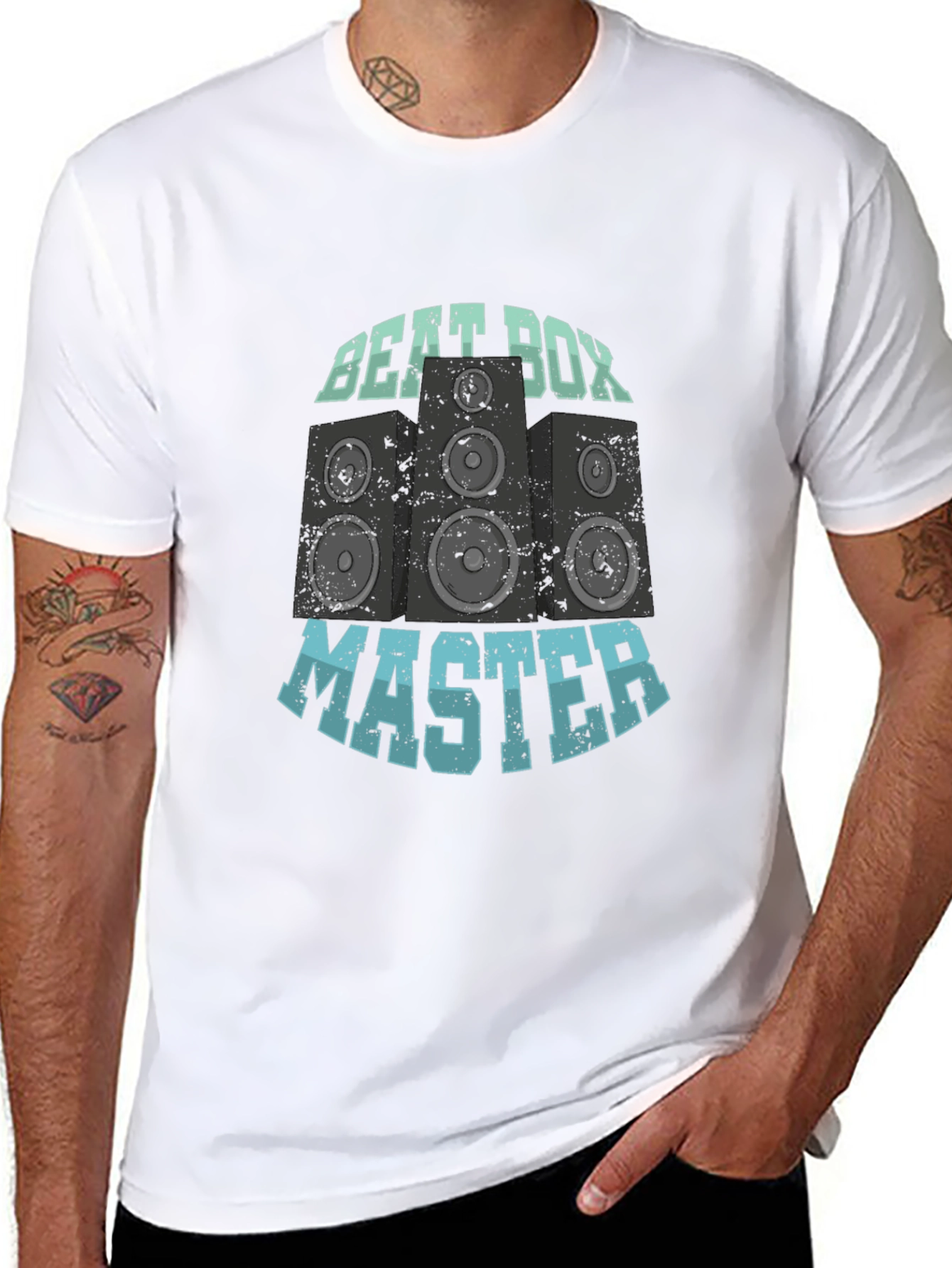 Beat Box Master T-Shirt - Black