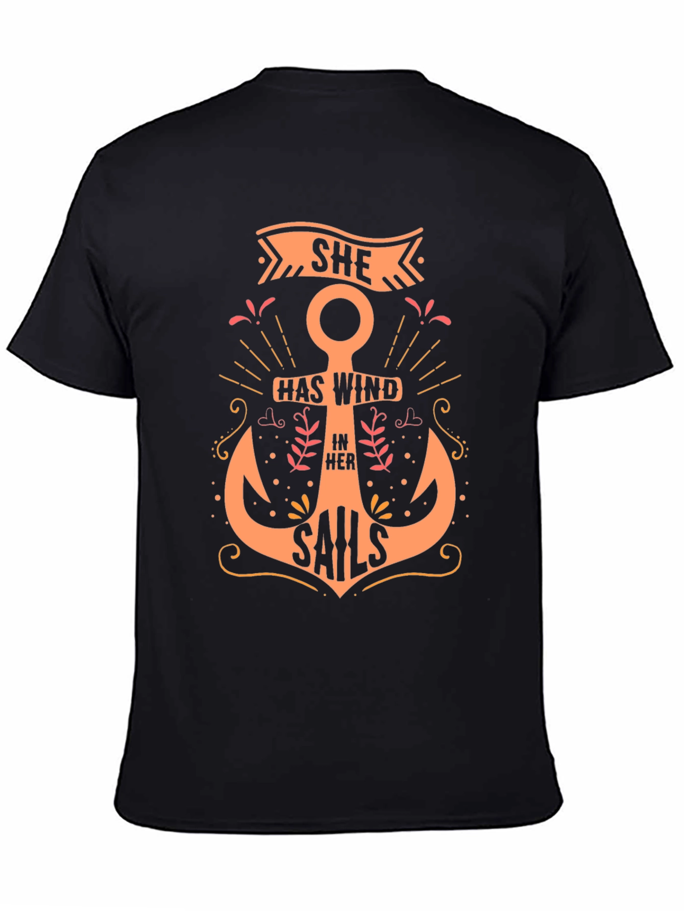 Nautical Anchor Graphic T-Shirt