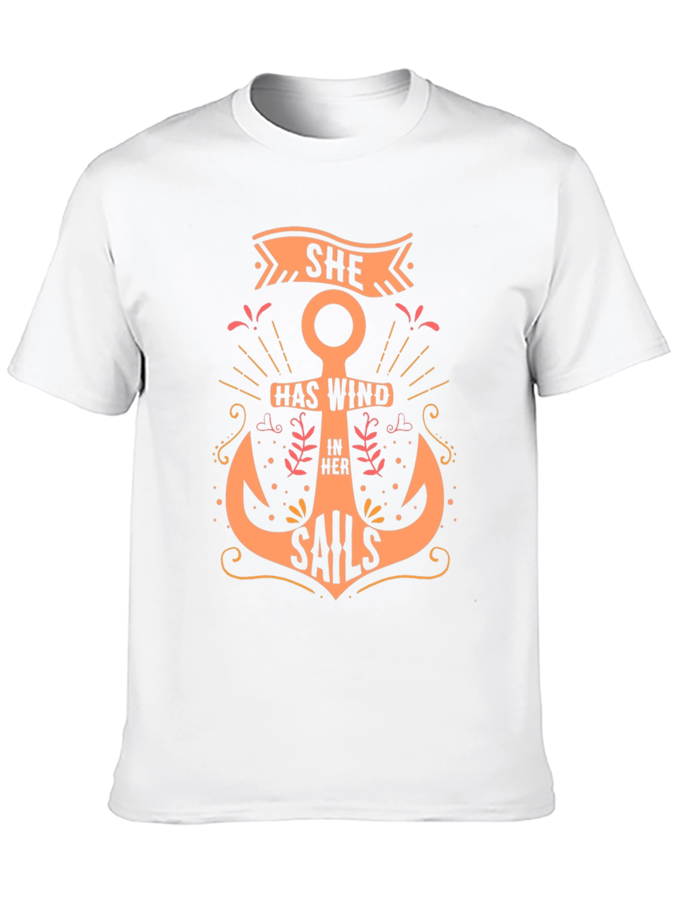 Nautical Anchor Graphic T-Shirt