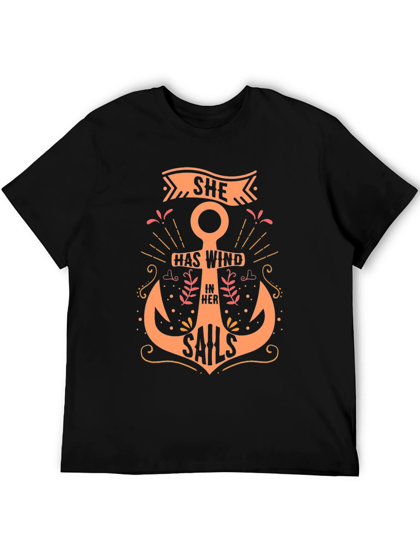 Nautical Anchor Graphic T-Shirt