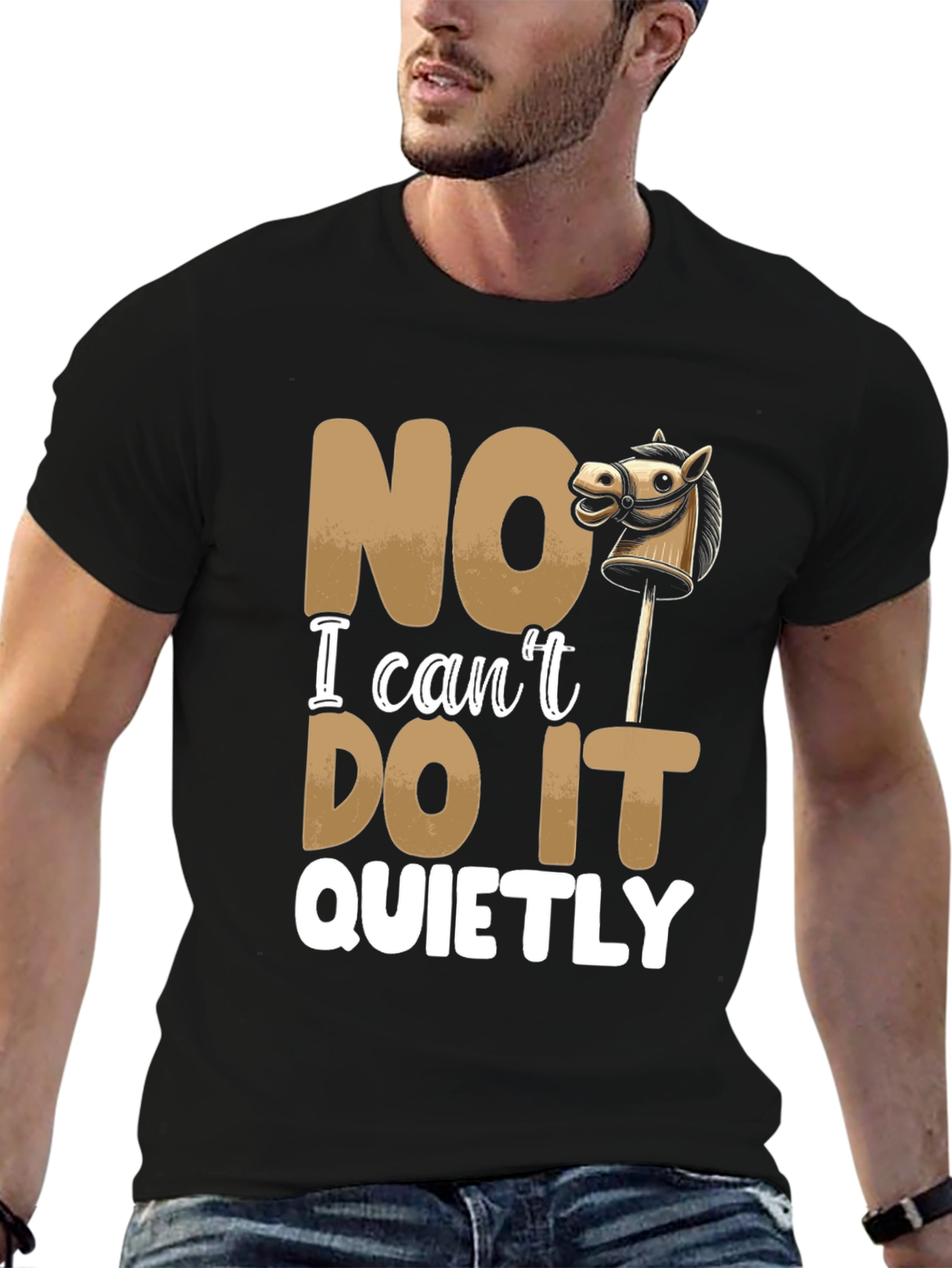 Funny NO I Cant DO IT QUIETLY T-Shirt