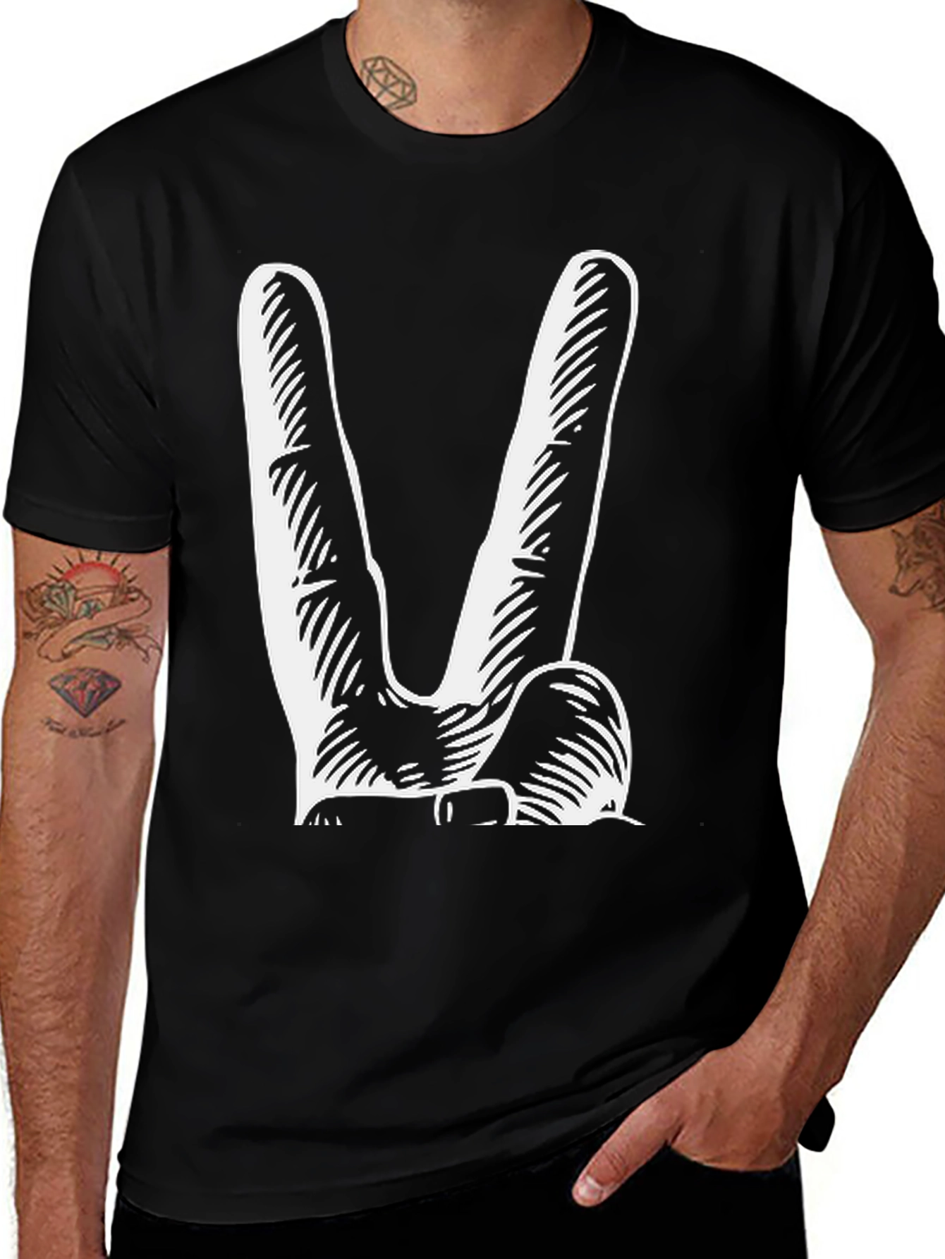 Peace Sign T-Shirt - Cool Graphic Tee