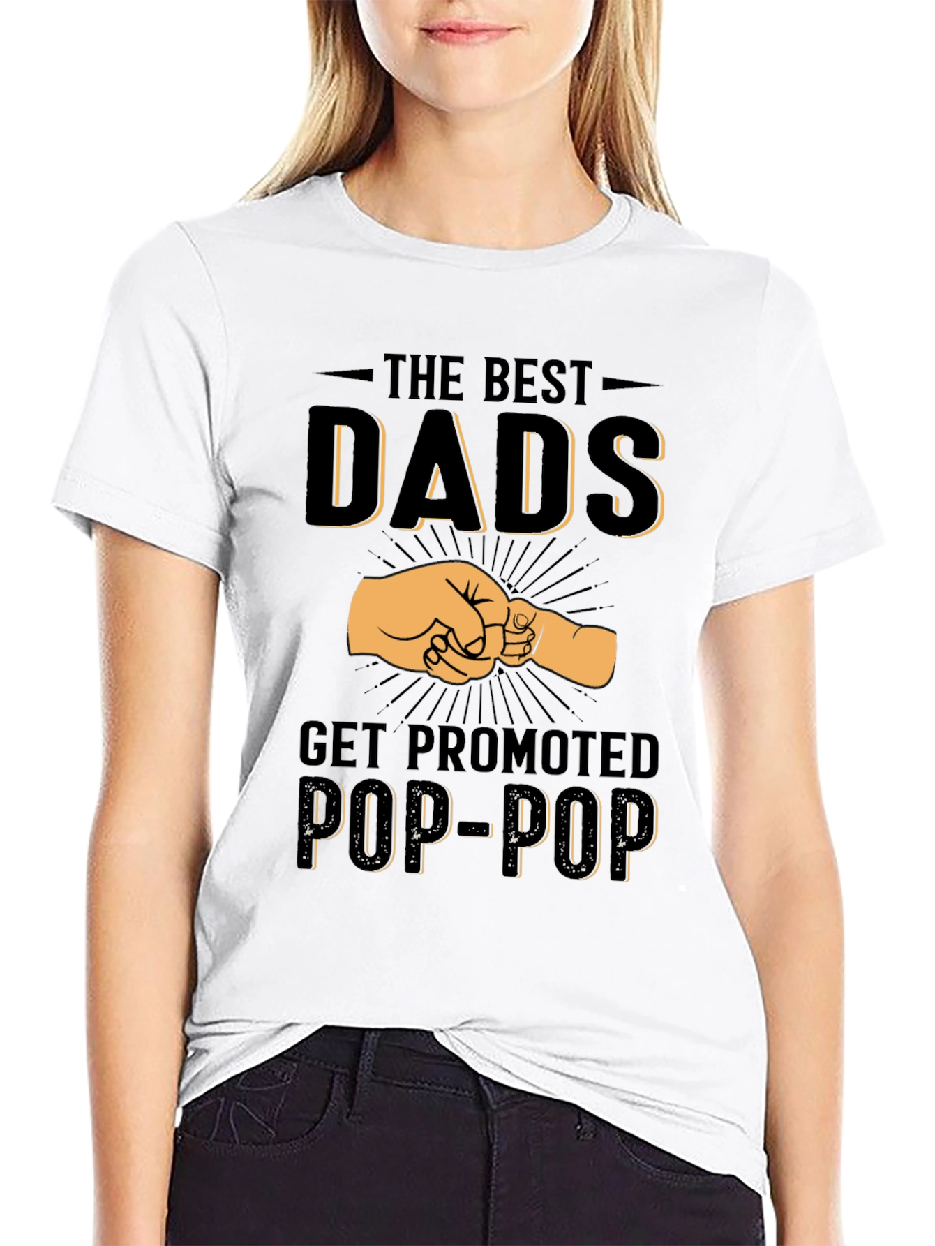 Best Dads Get Promoted Pop-Pop T-Shirt