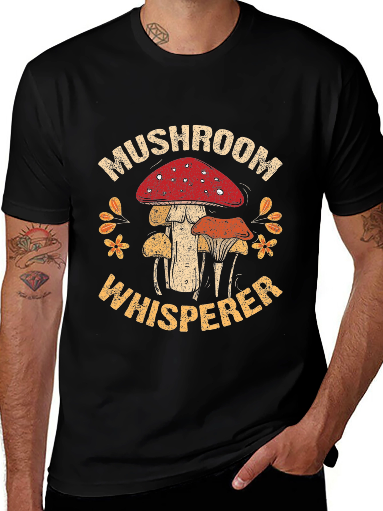 Mushroom Whisperer Graphic Tee