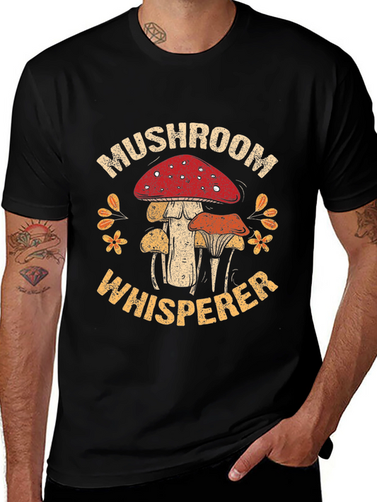 Mushroom Whisperer Graphic Tee