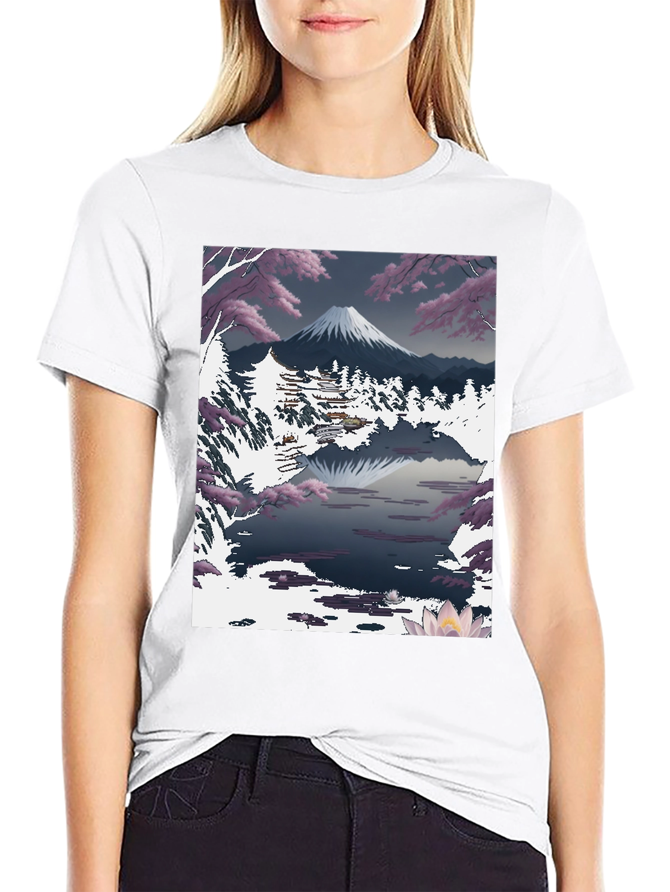 Mt. Fuji Reflection T-Shirt