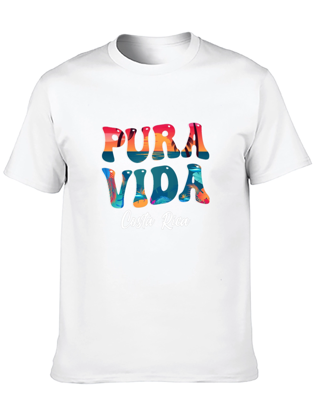 Pura Vida Costa Rica Graphic Tee