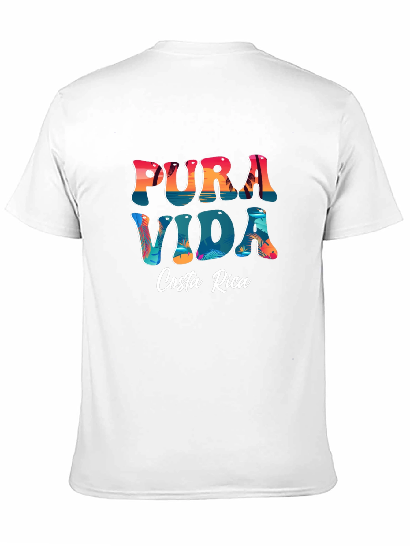 Pura Vida Costa Rica Graphic Tee