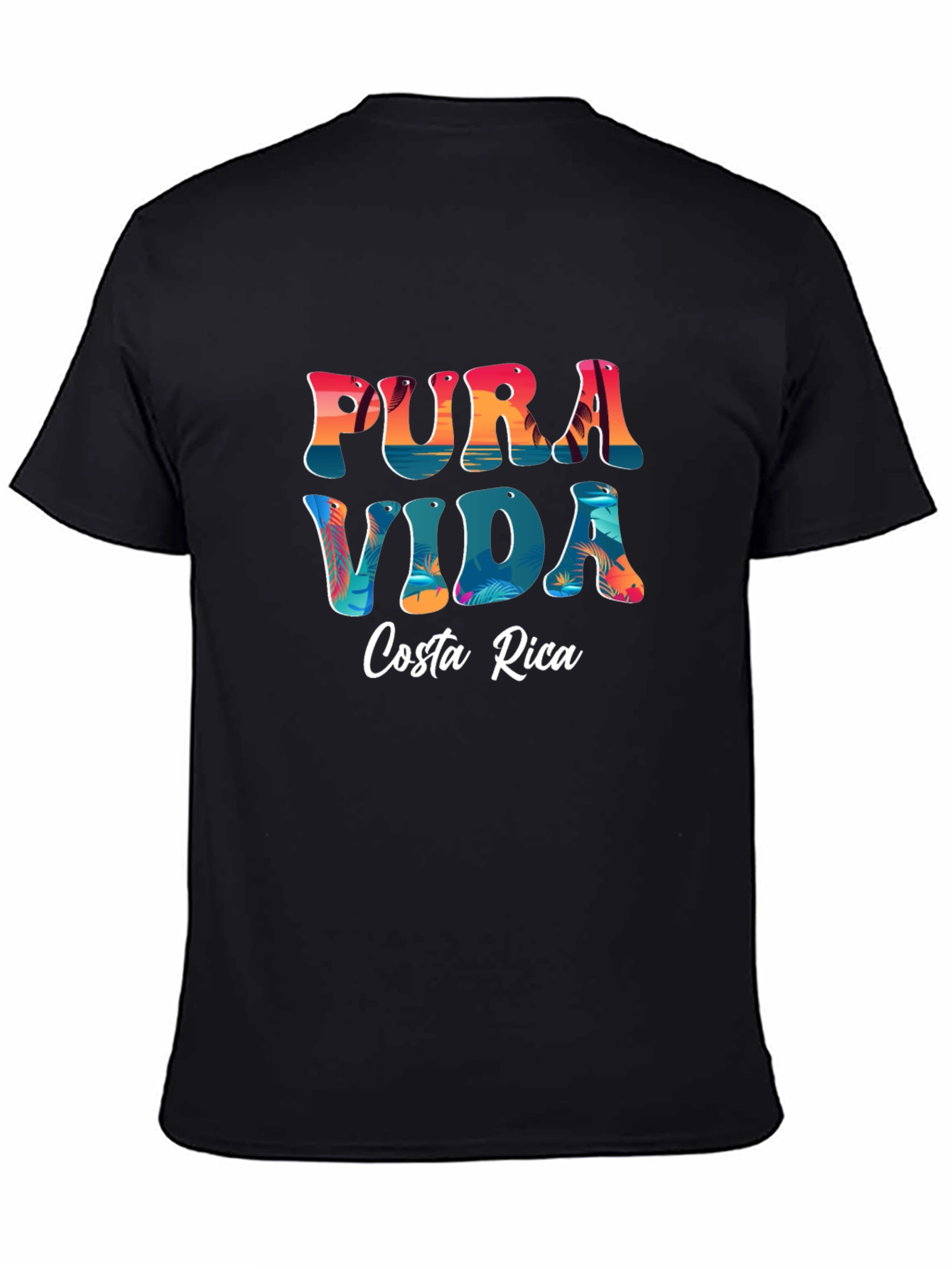 Pura Vida Costa Rica Graphic Tee