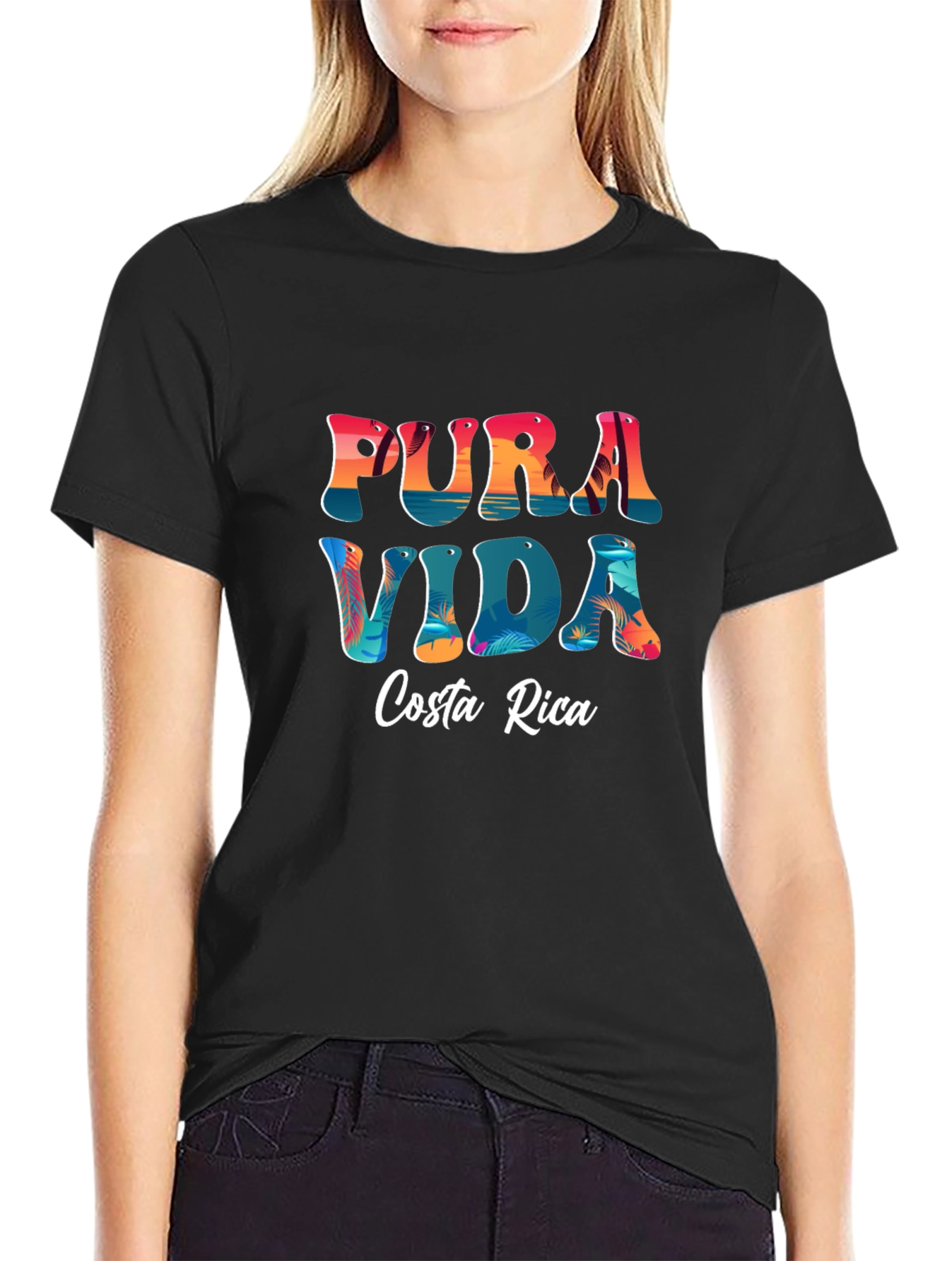 Pura Vida Costa Rica Graphic Tee