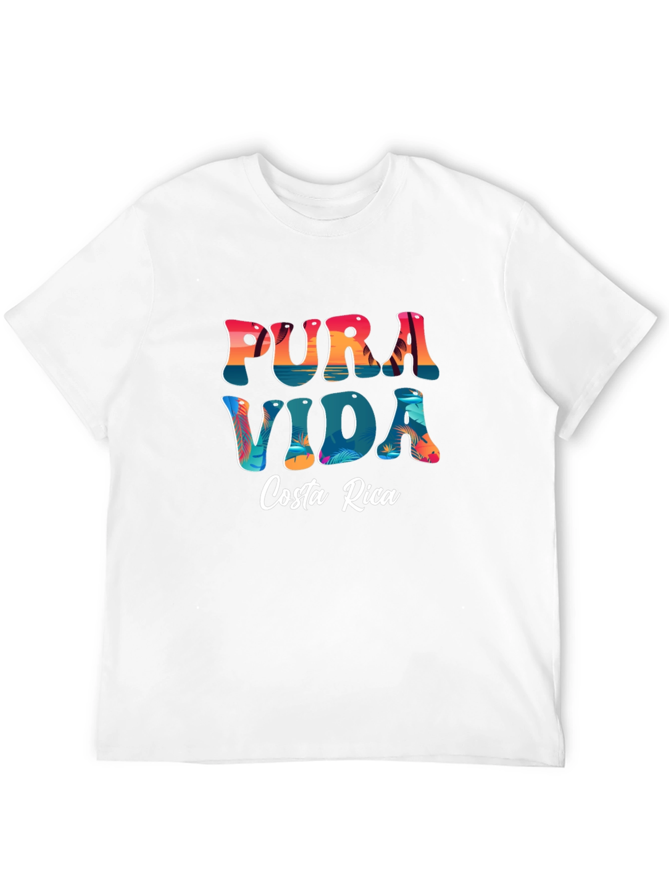 Pura Vida Costa Rica Graphic Tee