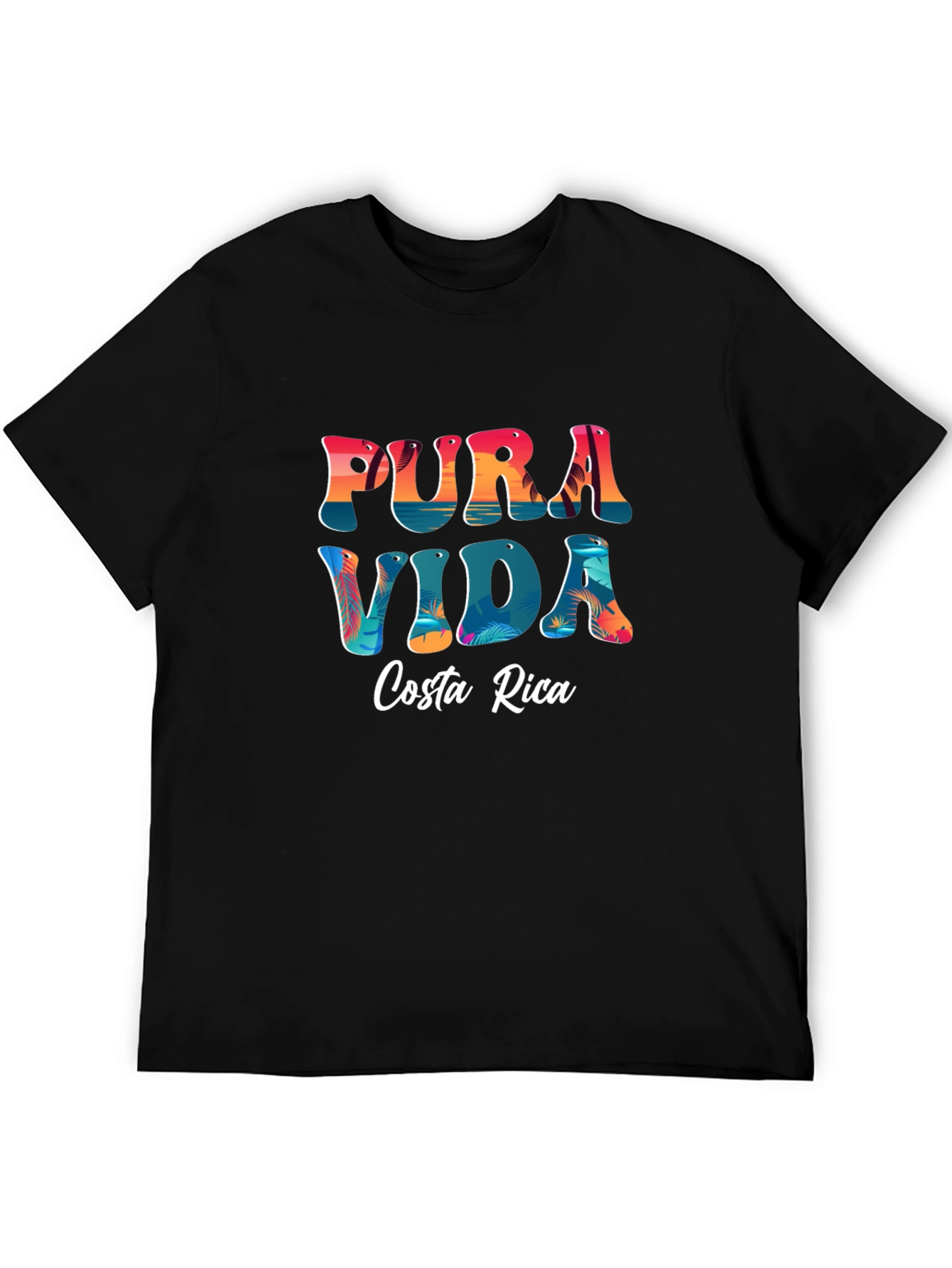 Pura Vida Costa Rica Graphic Tee
