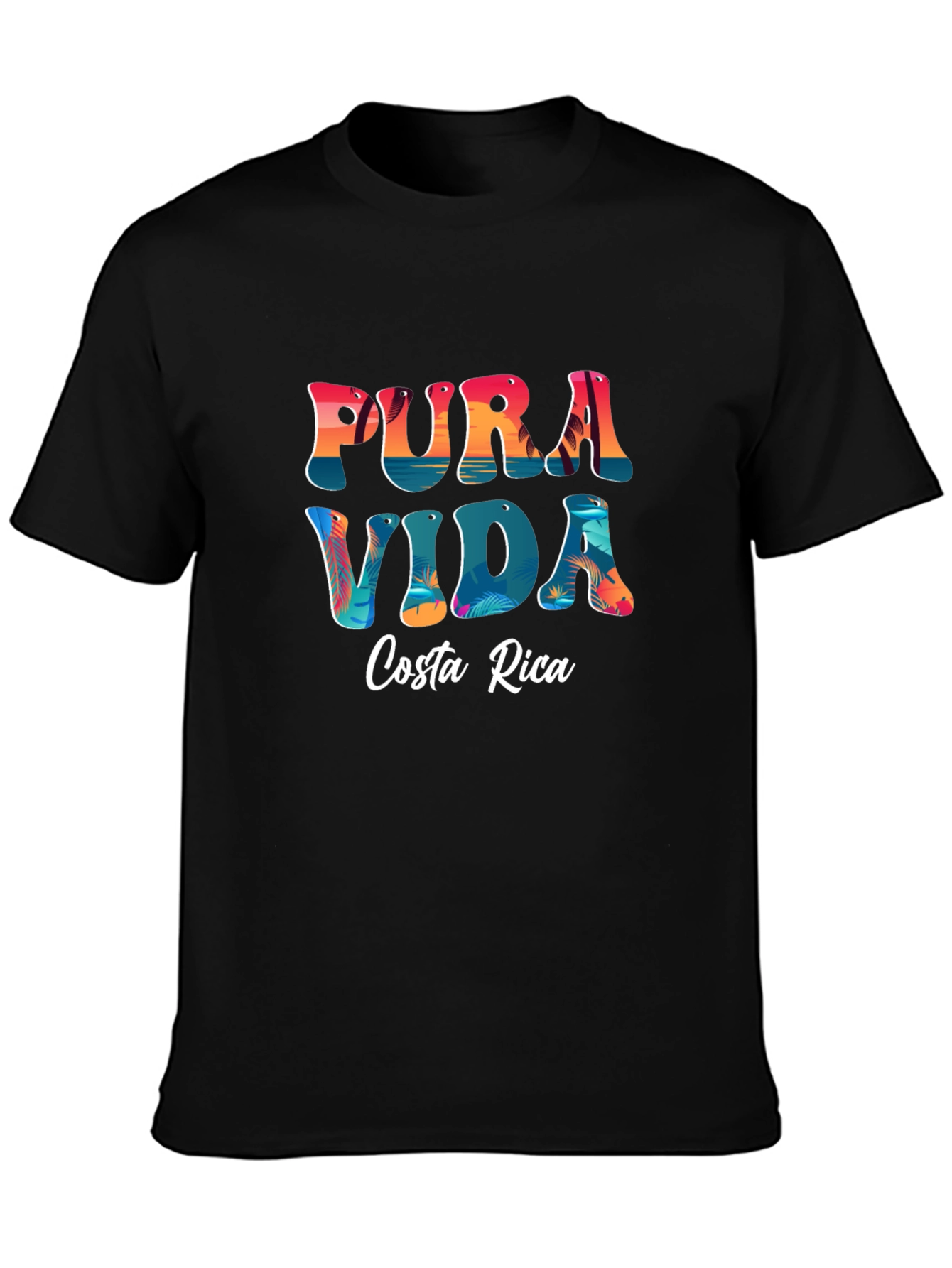 Pura Vida Costa Rica Graphic Tee